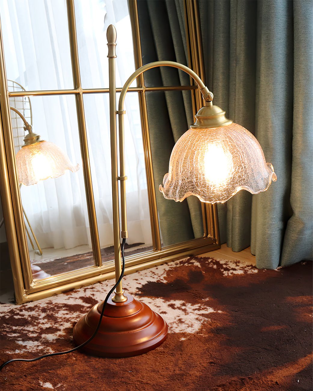 Vintage Textured Table Lamp - Lumpaz