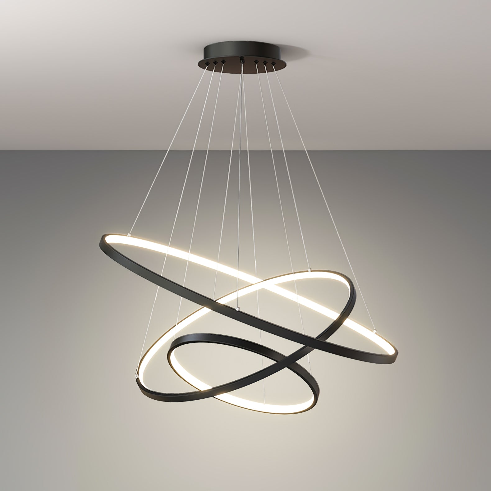 Floating Ring Chandelier - Lumpaz