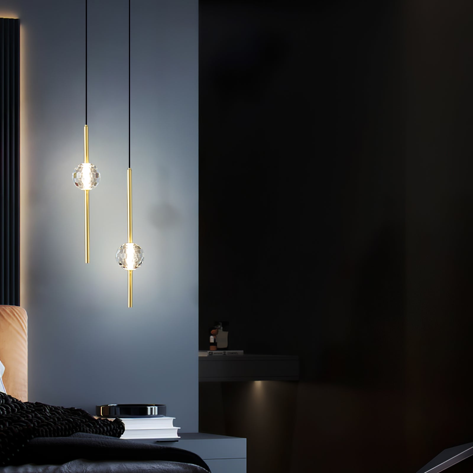 Ari Crystal Pendant Lamp - Lumpaz