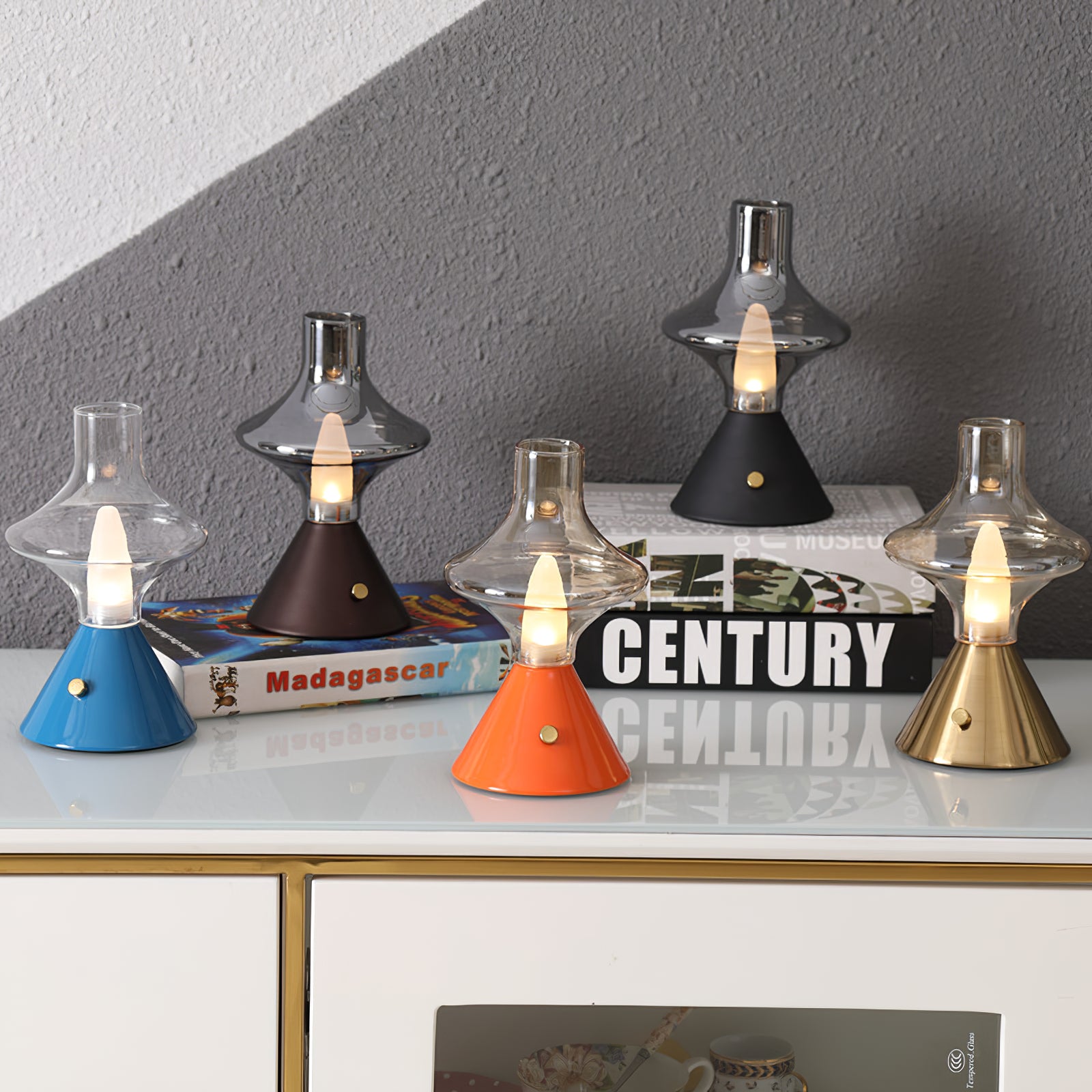 Theater Built-in Battery Table Lamp - Lumpaz