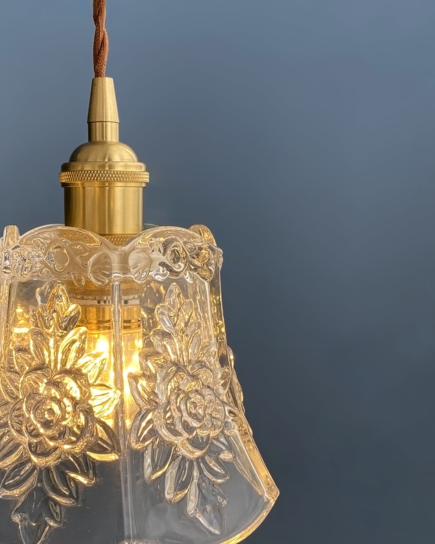 Flower Glass Pendant Lamp - Lumpaz