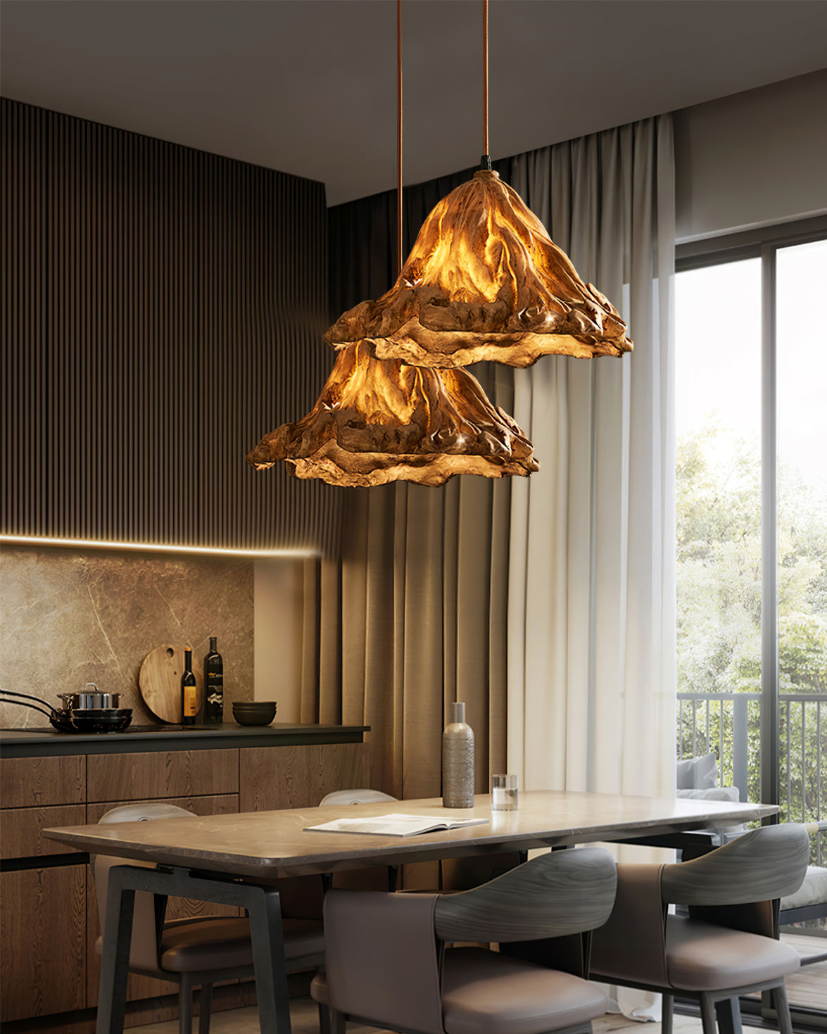 Volcano Pendant Lamp - Lumpaz
