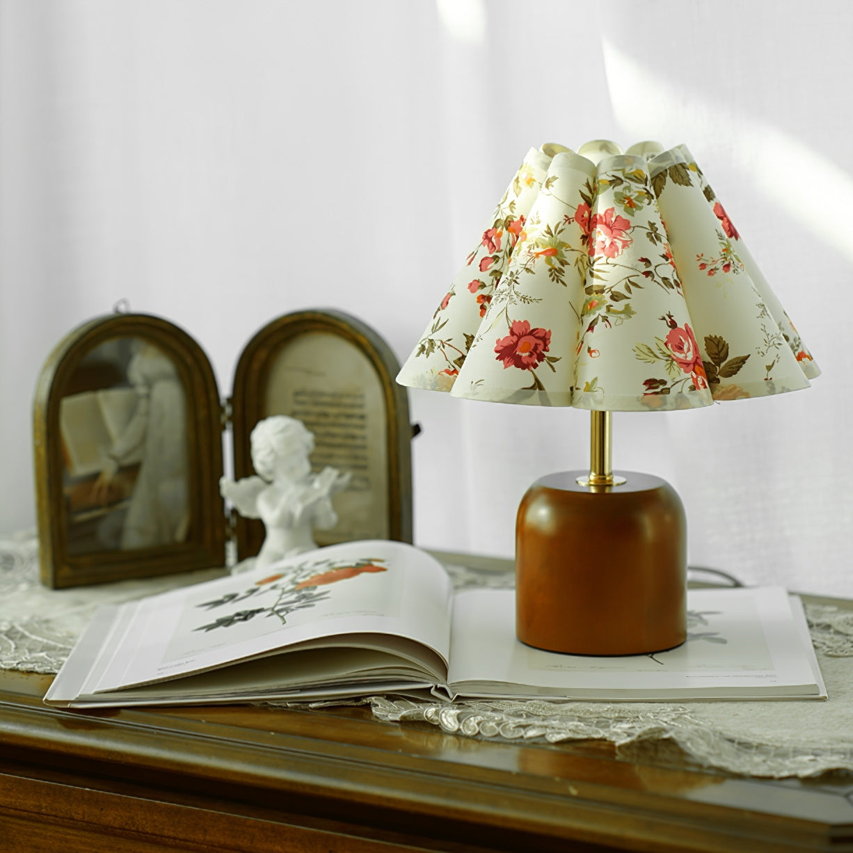 Rosa Vintage Table Lamp - Lumpaz