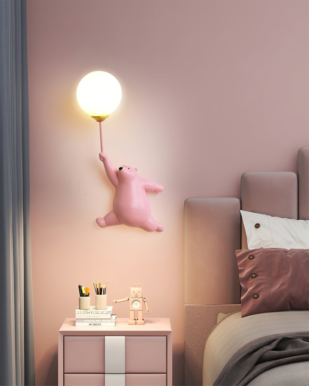 Bear Balloon Wall Lamp - Lumpaz
