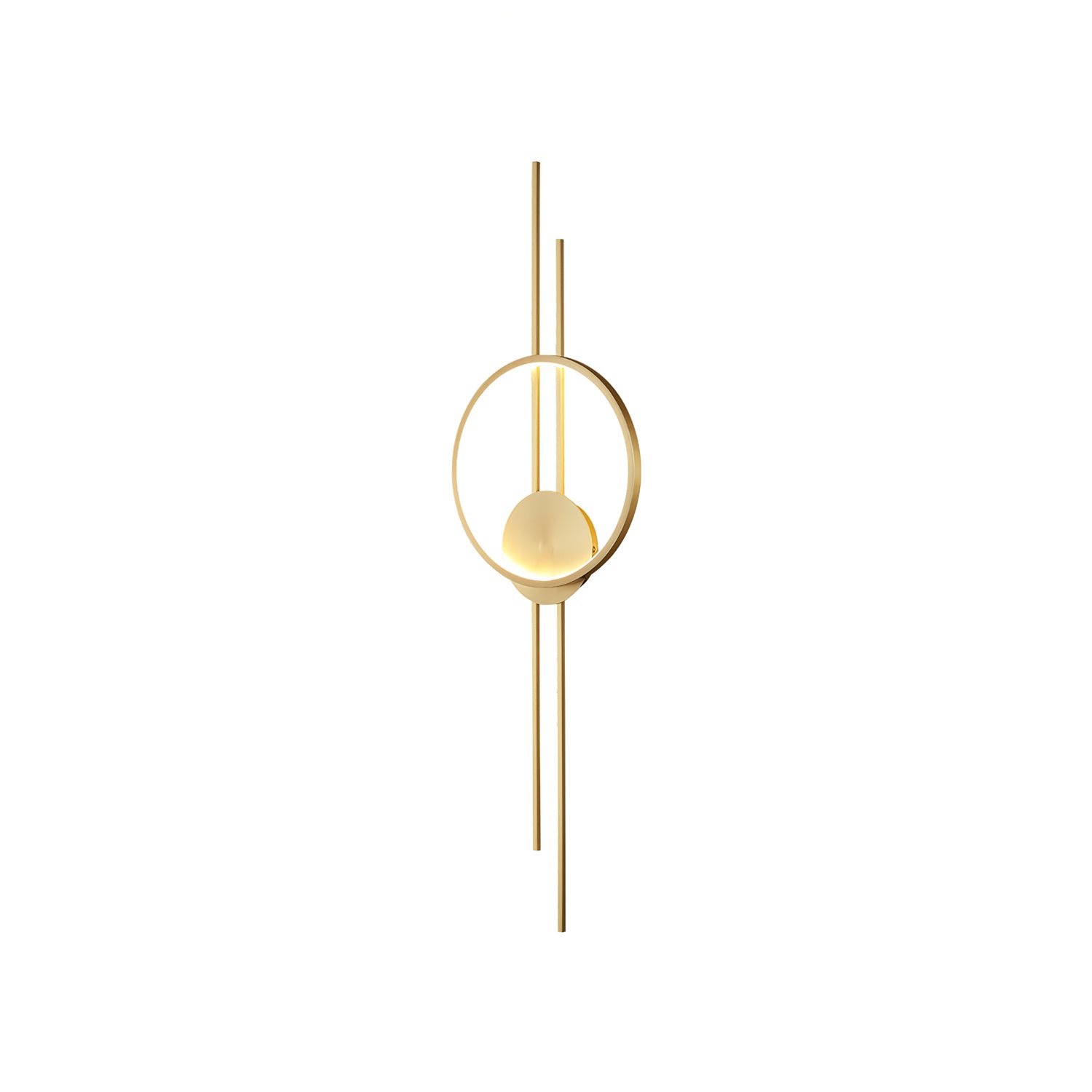 Circle And Line Wall Lamp - Lumpaz