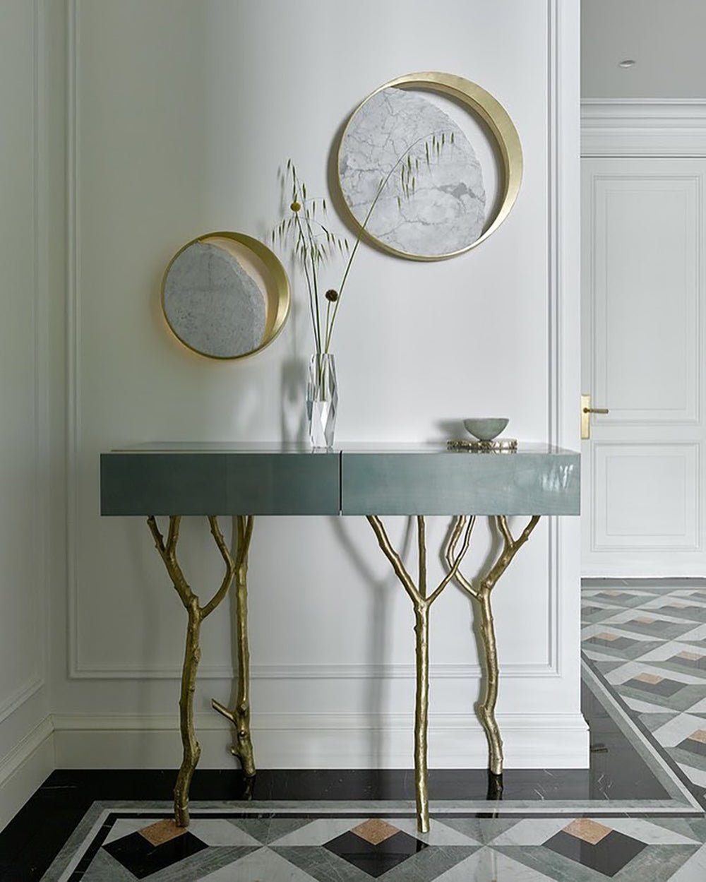 Eclipse Marble Wall Lamp - Lumpaz