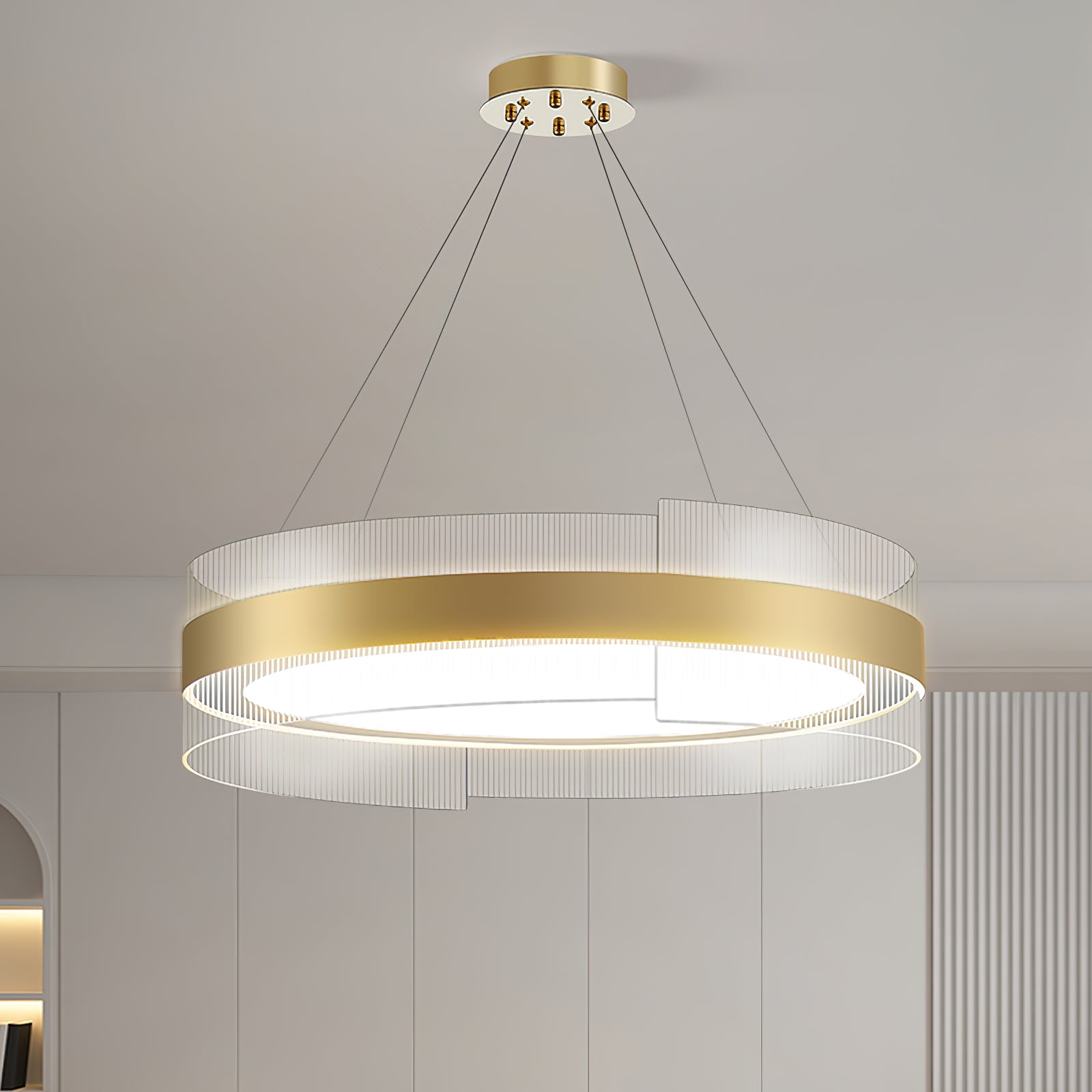 Genevieve Round LED Chandelier - Lumpaz