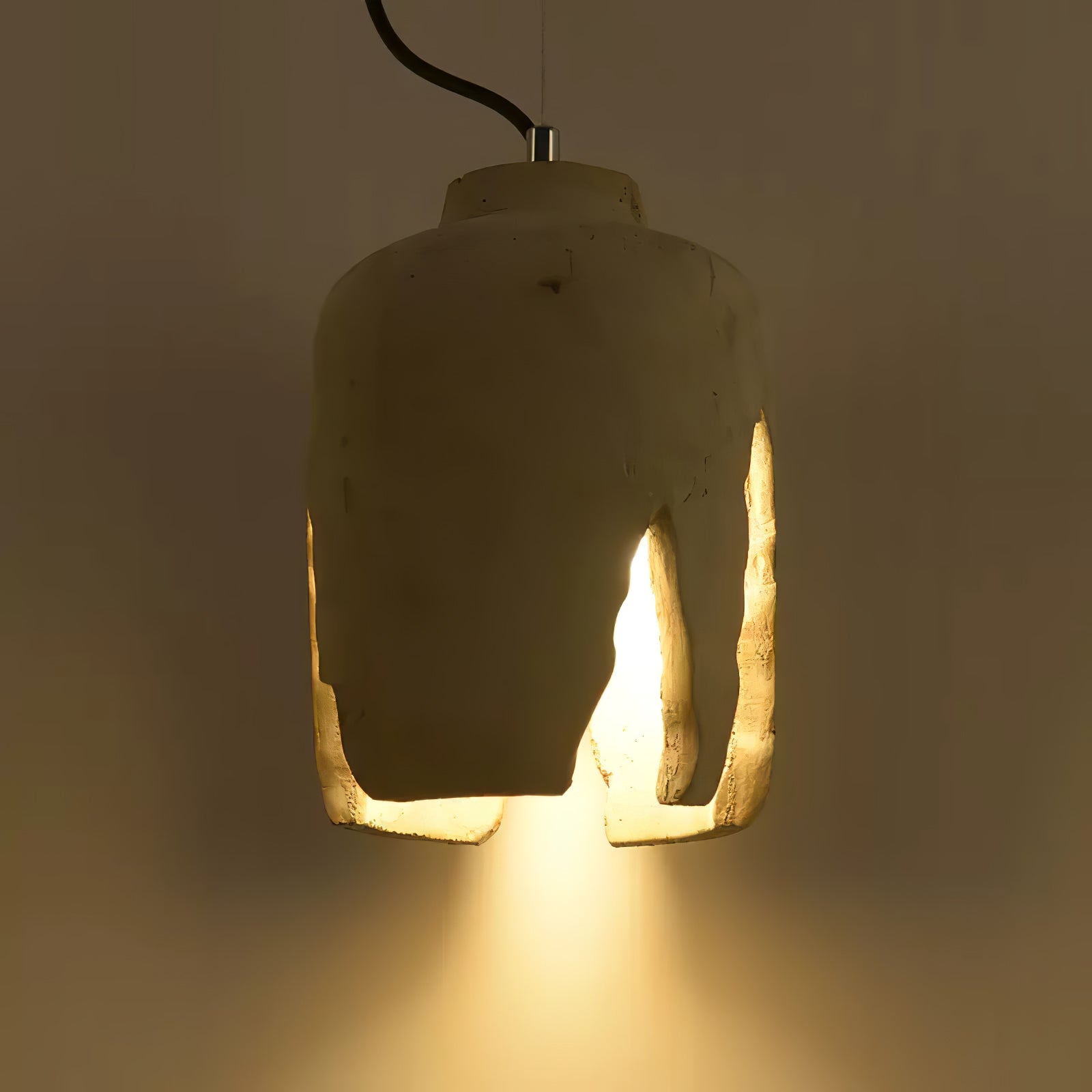 Cement Hanging Lamp - Lumpaz