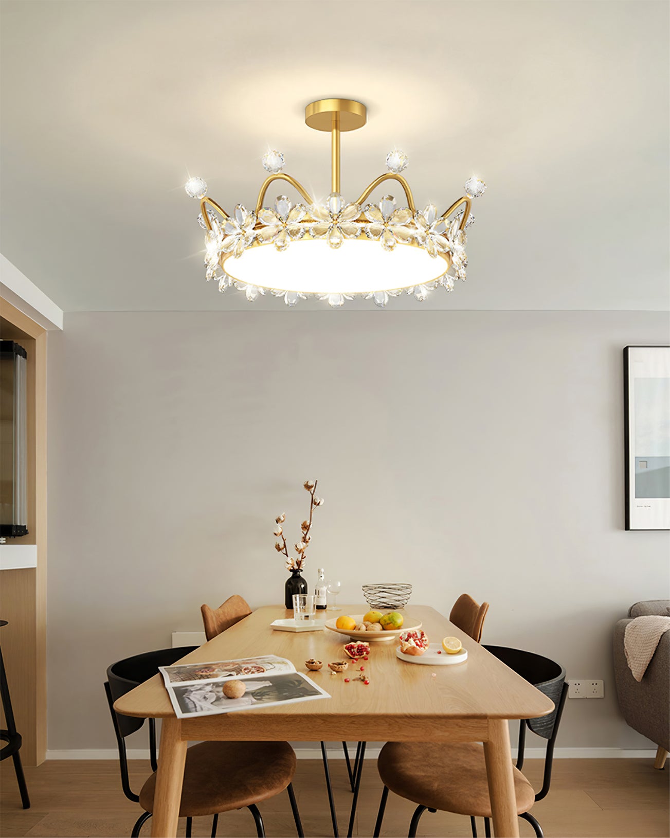 Petal Crown Ceiling Lamp - Lumpaz