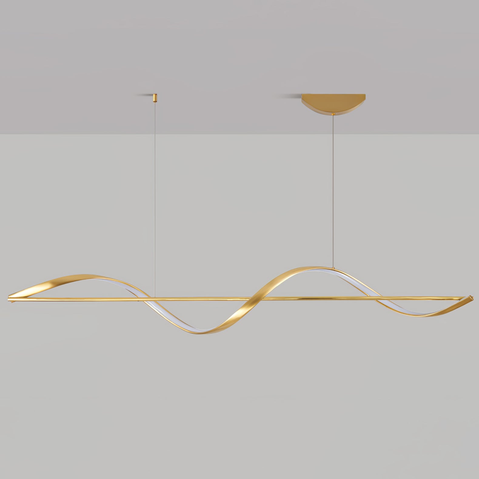 Whisper Linear Island Chandelier - Lumpaz
