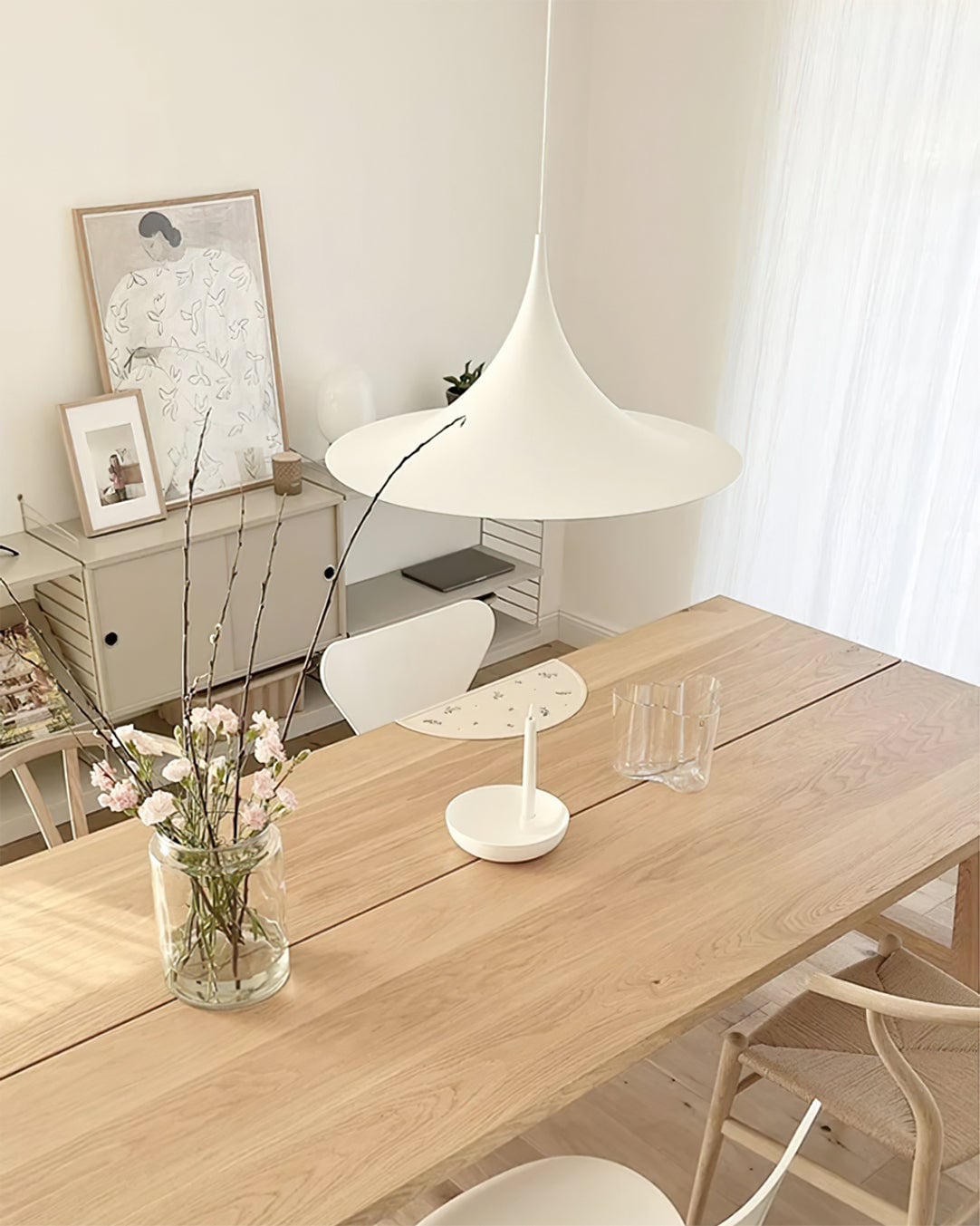 Semi Pendant Light - Lumpaz