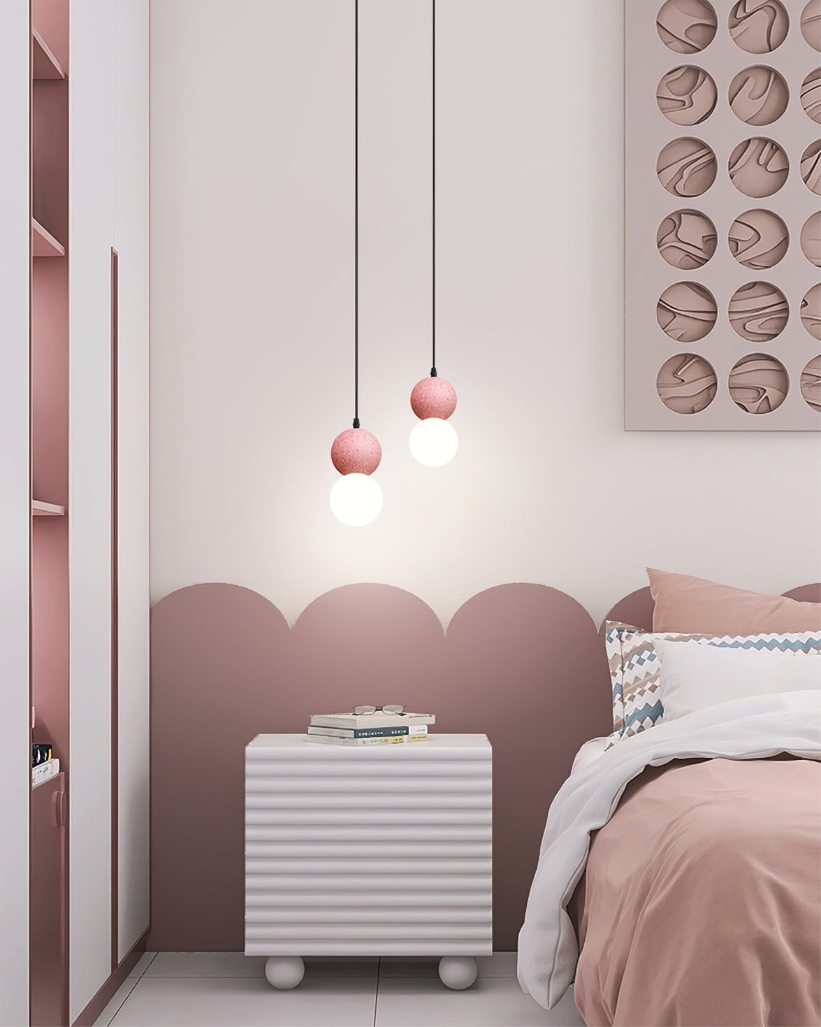 Ball Terrazzo Pendant Lamp - Lumpaz