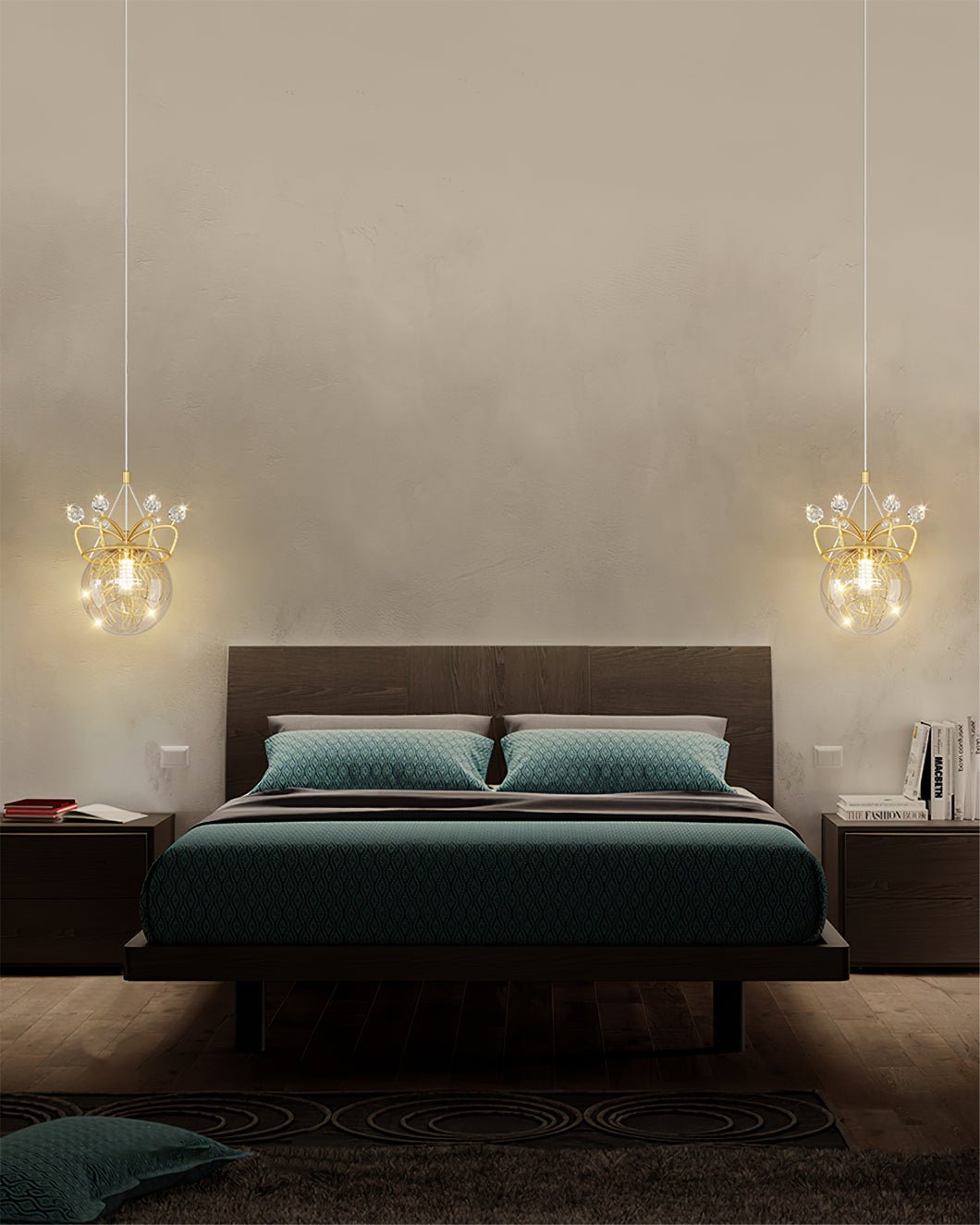 Gypsophila Crown Pendant Lamp - Lumpaz