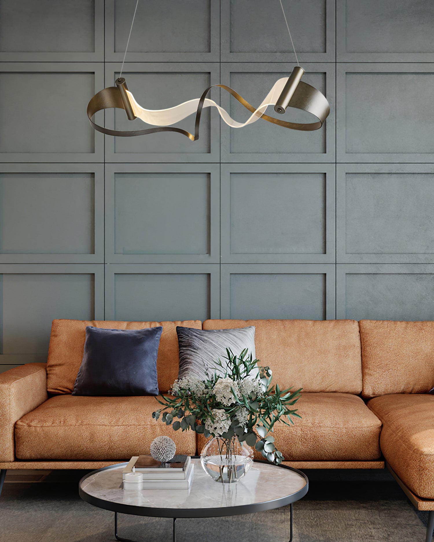 Zephyr LED Linear Chandelier - Lumpaz