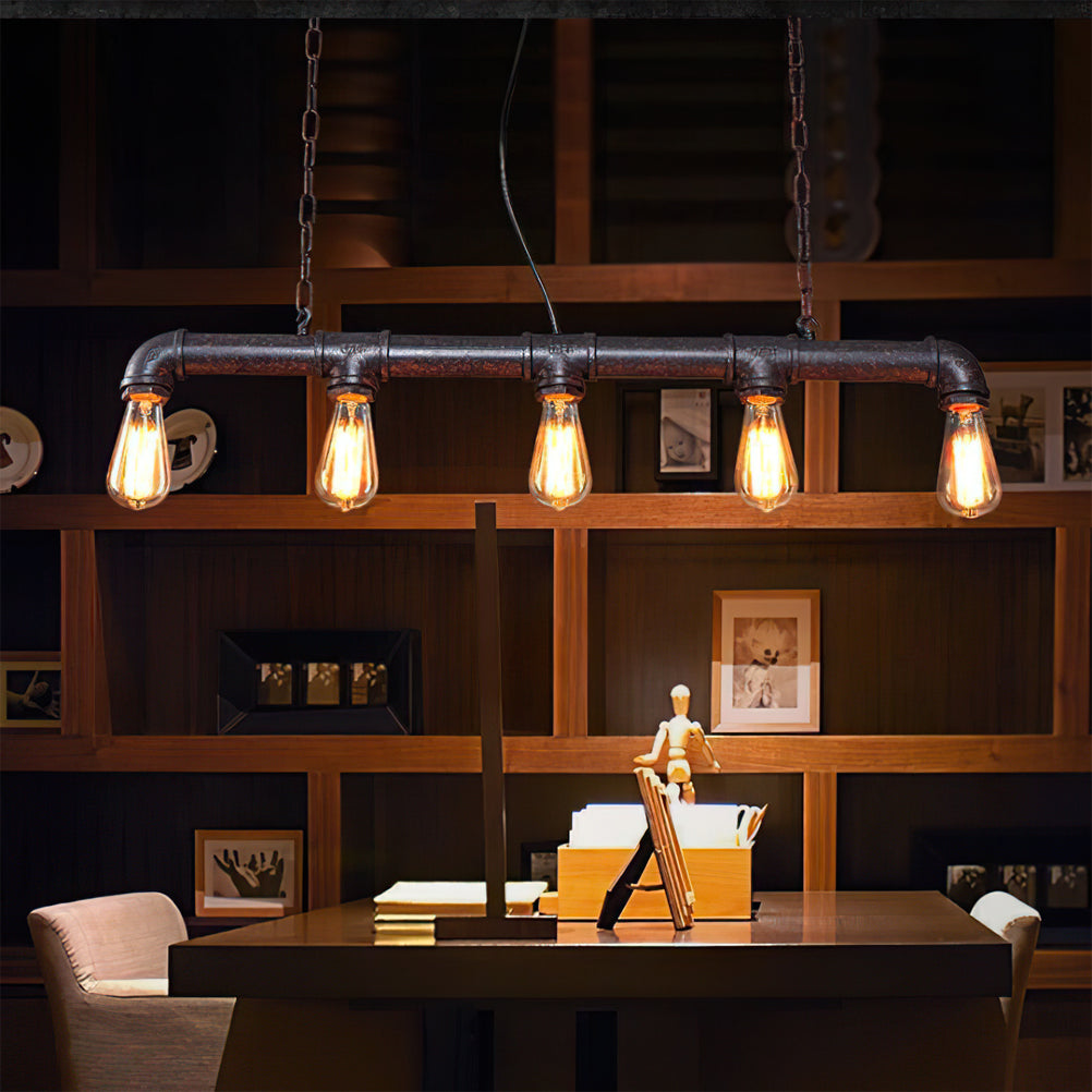 American Vintage Loft Chandelier - Lumpaz
