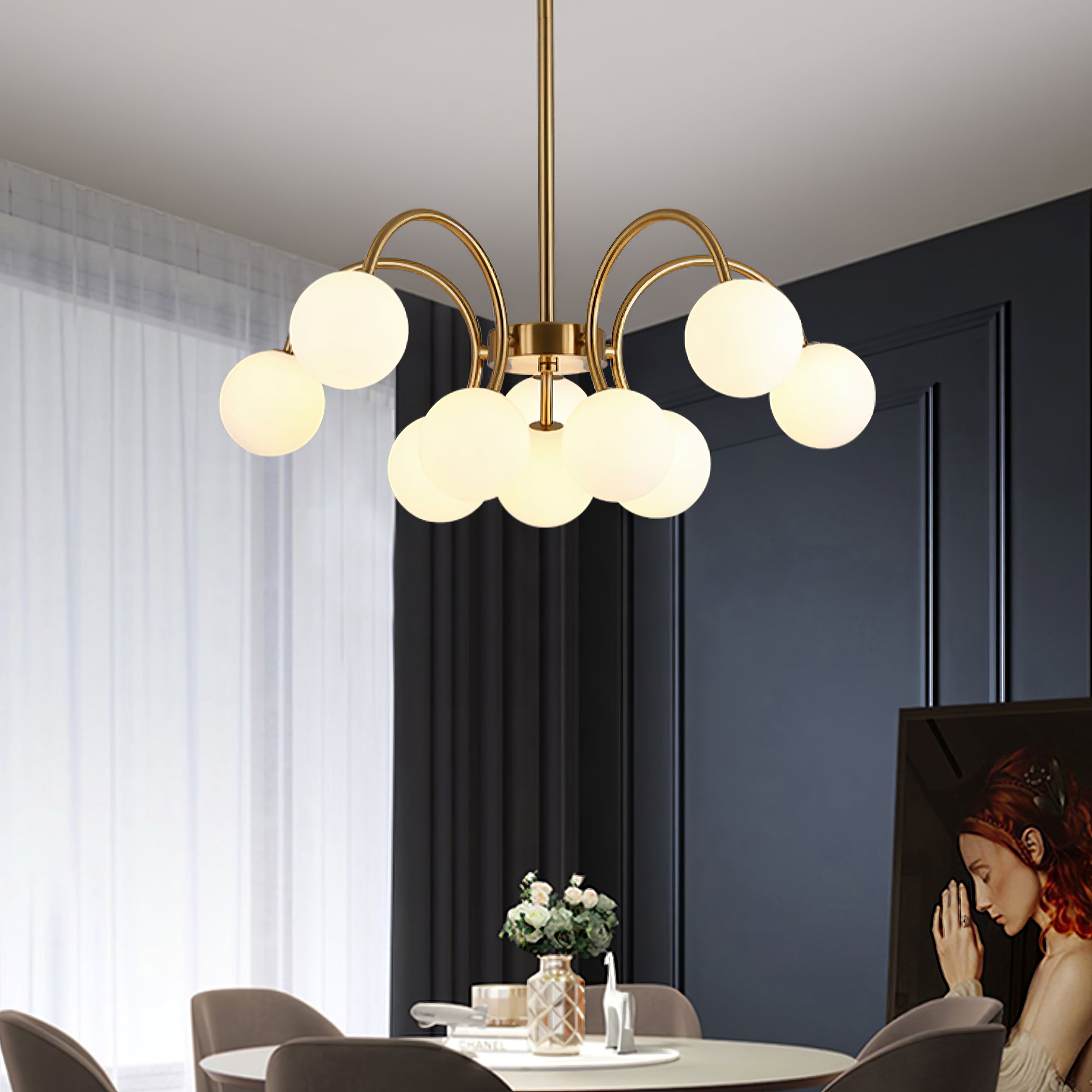 Pearls Chandelier - Lumpaz