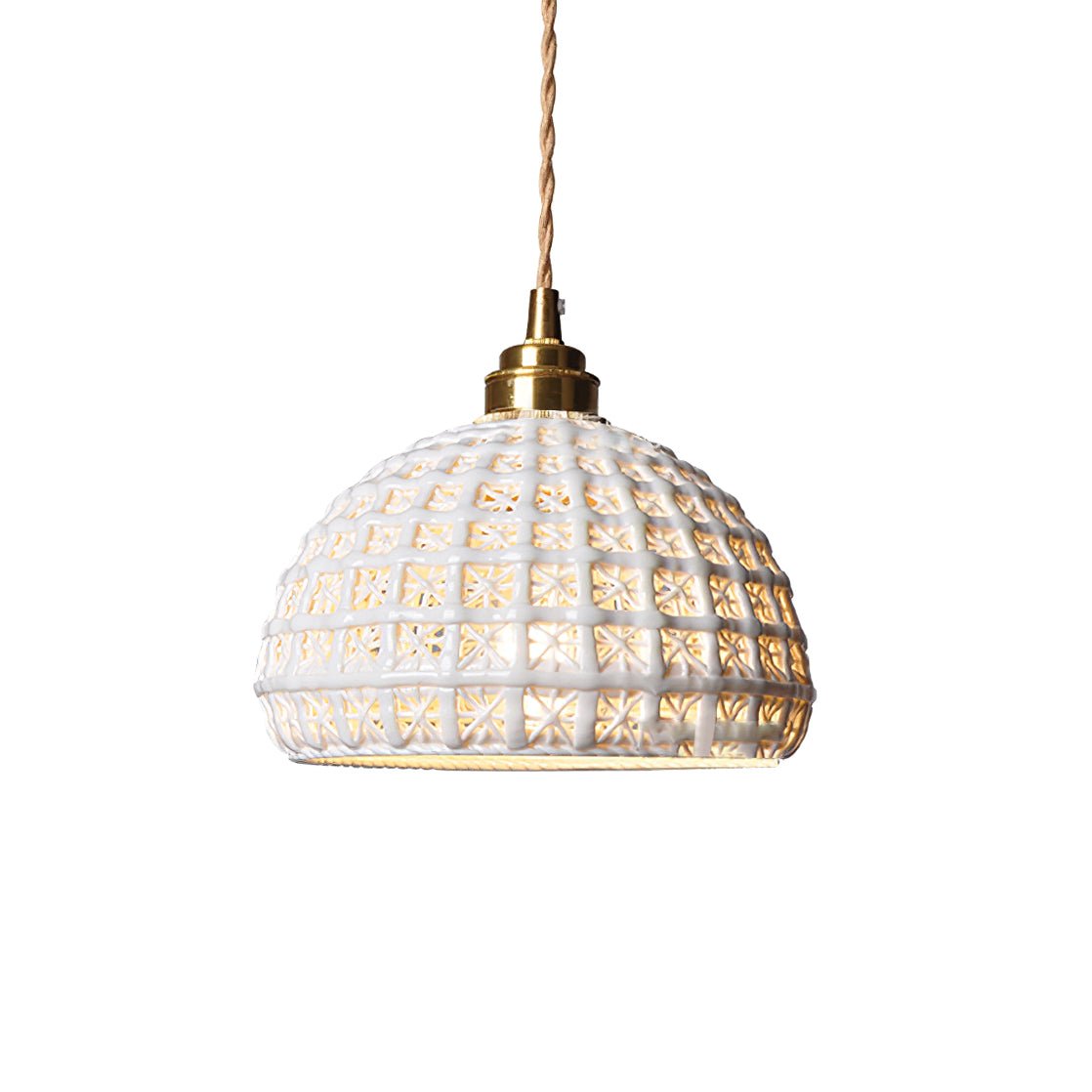Modern Ceramic Pendant Light - Lumpaz