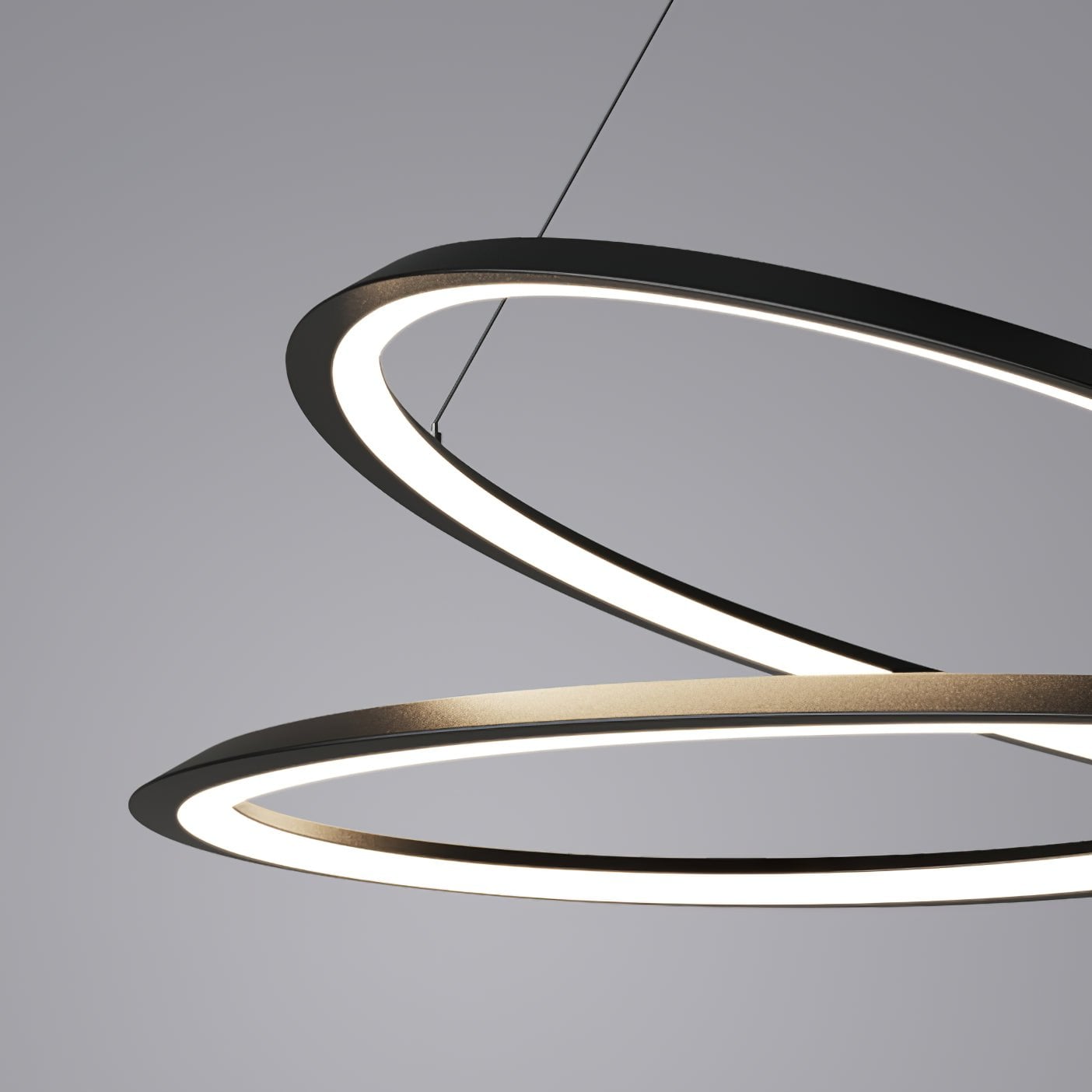 Curves LED Pendant Lamp - Lumpaz