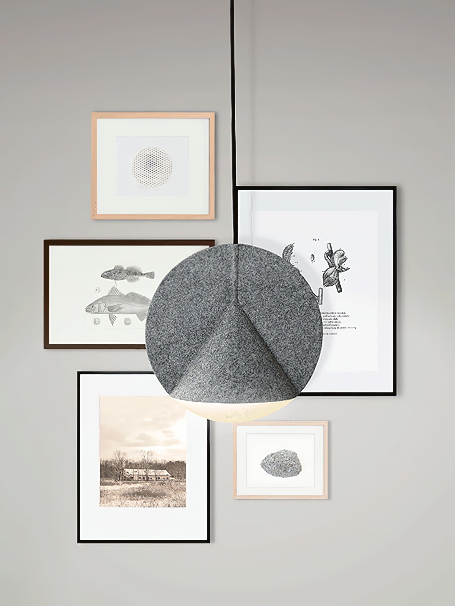 Ossa Resin Pendant Lamp - Lumpaz