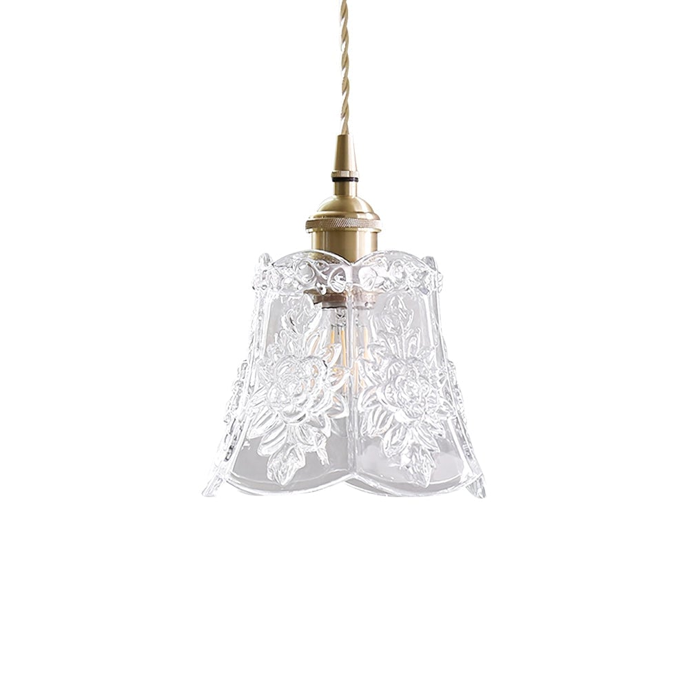Flower Glass Pendant Lamp - Lumpaz
