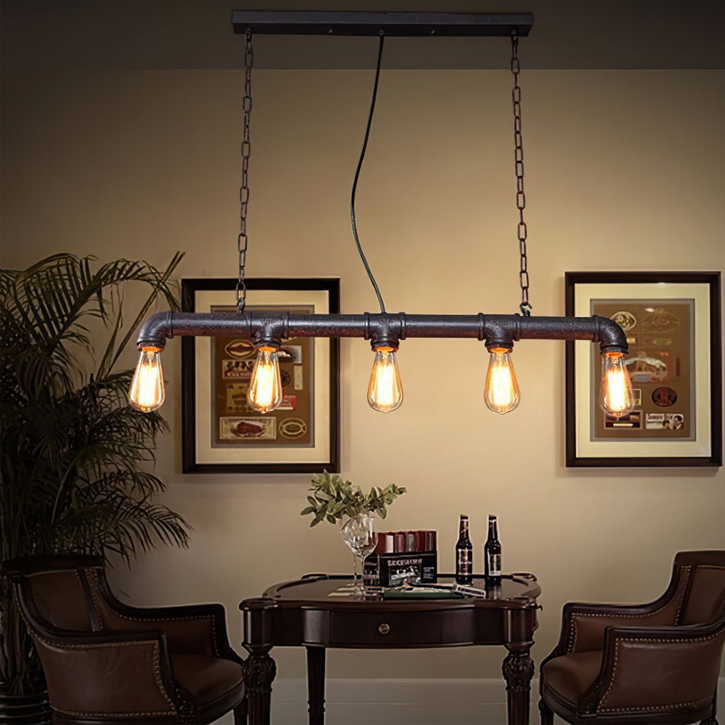 American Vintage Loft Chandelier - Lumpaz