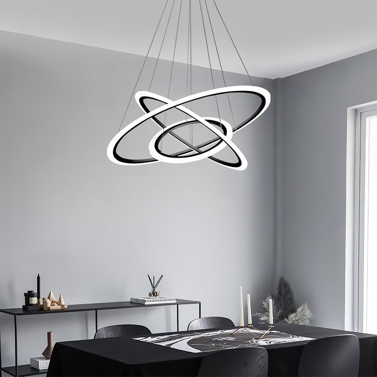 Circular Ring Chandelier - Lumpaz