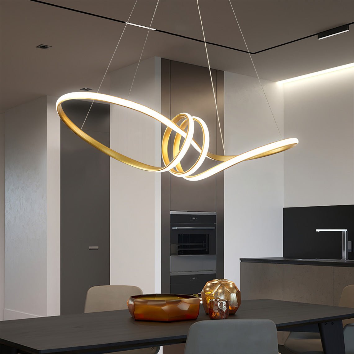 Ribbon Chandelier - Lumpaz