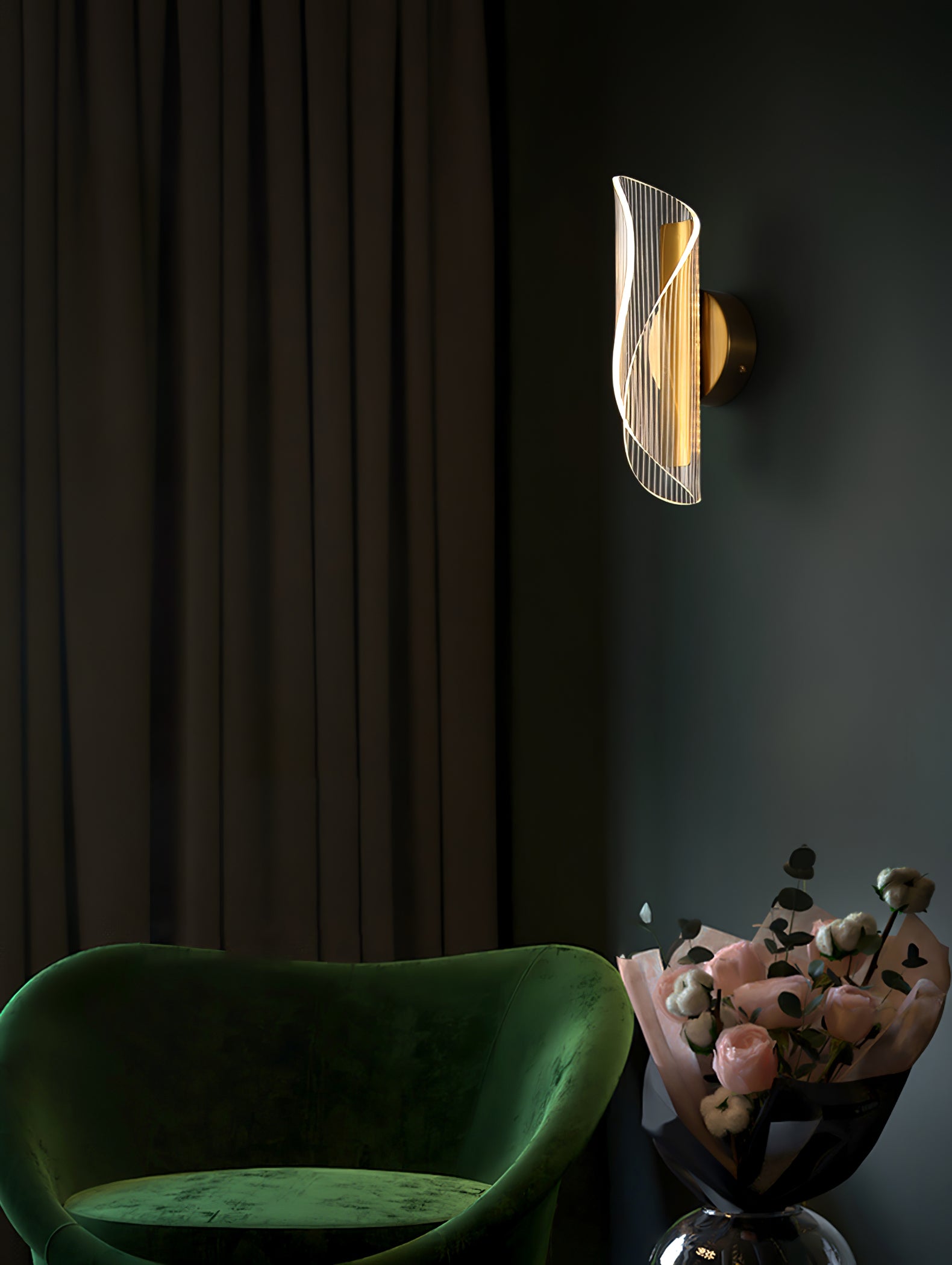 Hershal Luxe Wall Lamp - Lumpaz