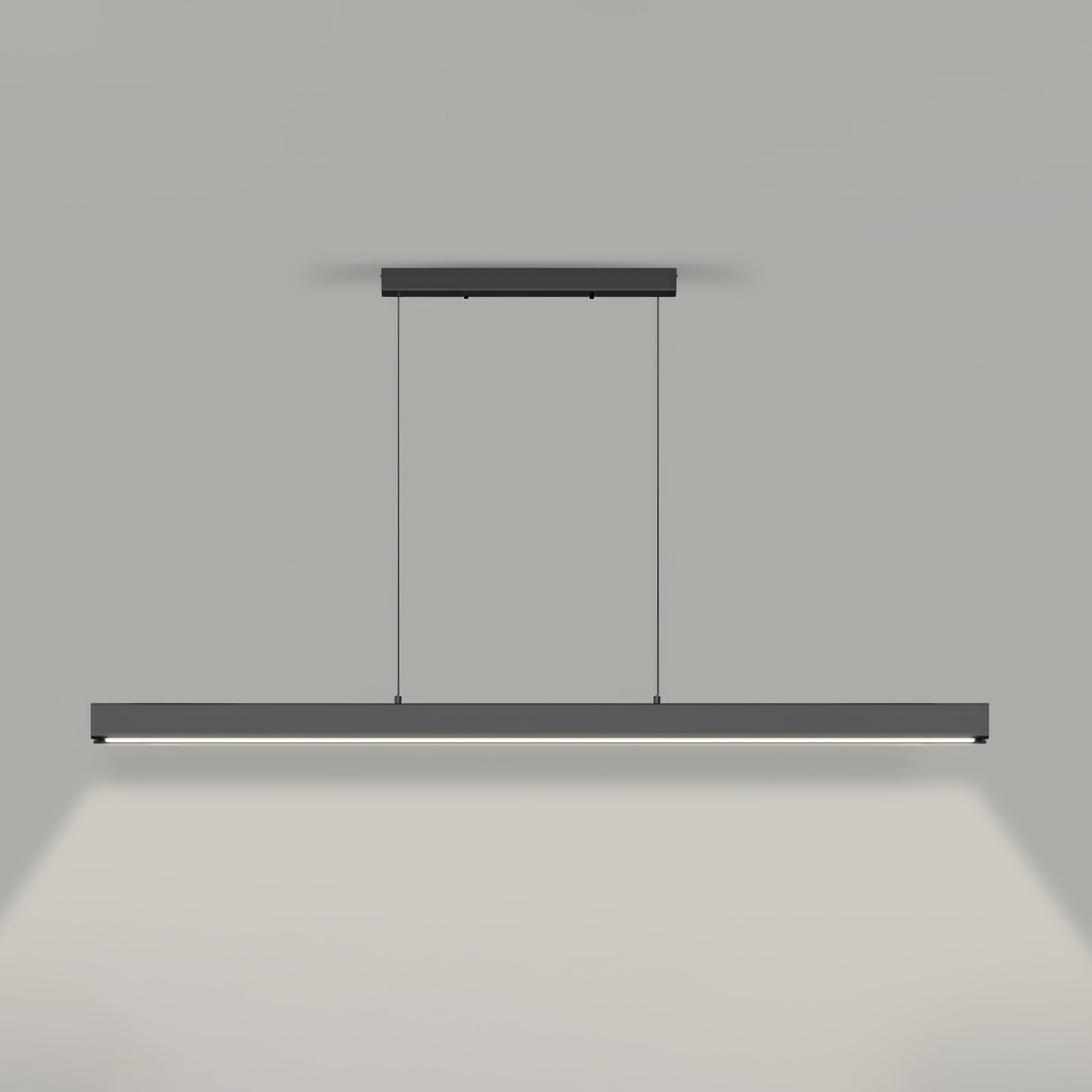 Edge Linear Island Chandelier - Lumpaz