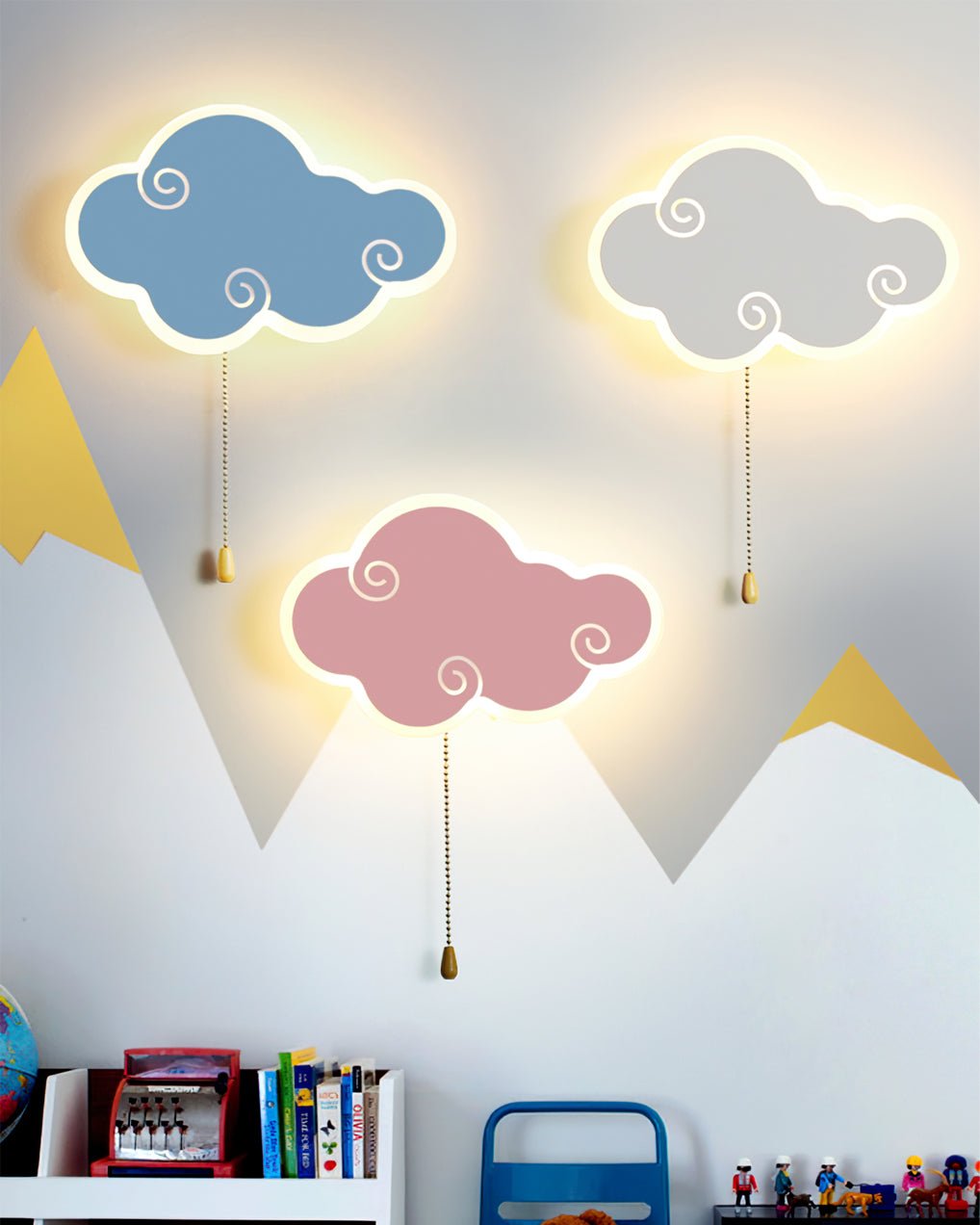Figure Cloud Wall Lamp - Lumpaz