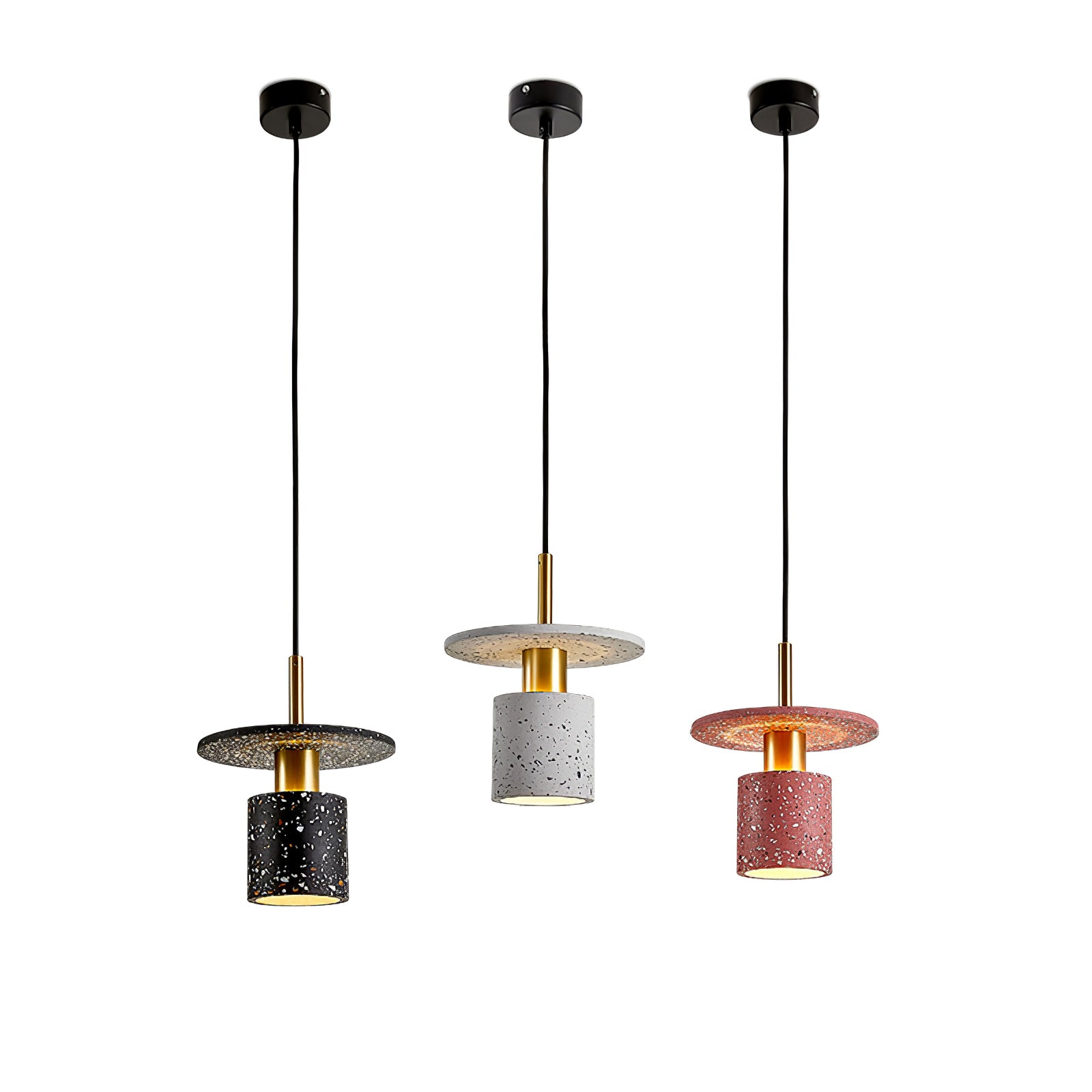 Terrazzo Drop Pendant Lamp - Lumpaz