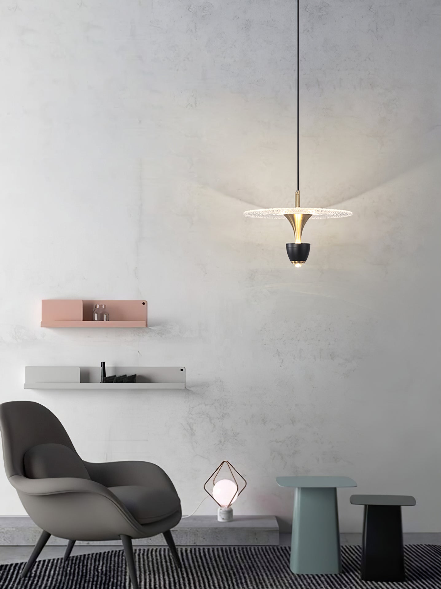 UFO Glass Pendant Lamp - Lumpaz