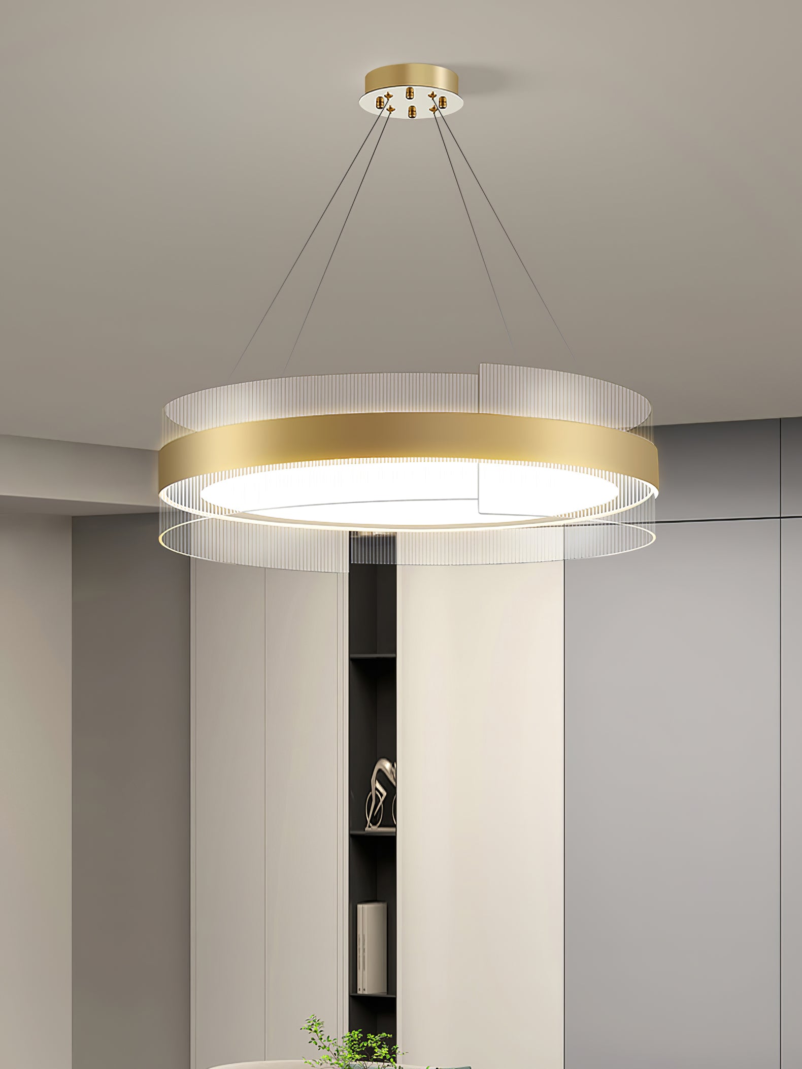 Genevieve Round LED Chandelier - Lumpaz