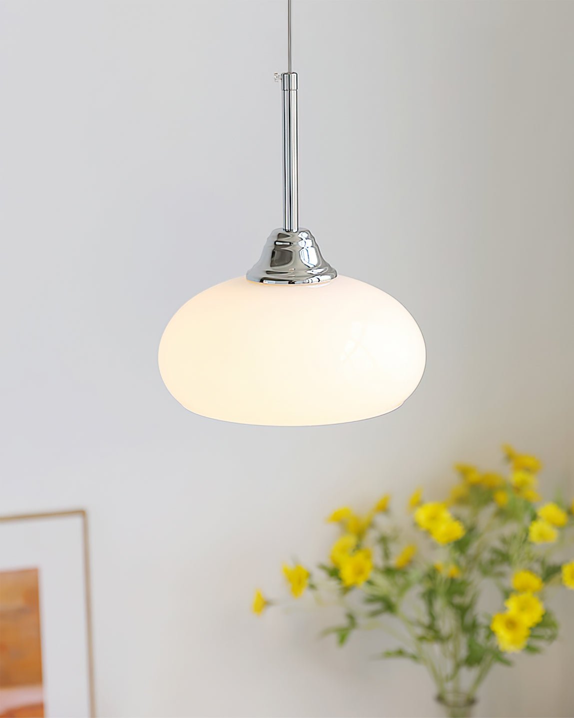 Cream Bell Pendant Lamp - Lumpaz