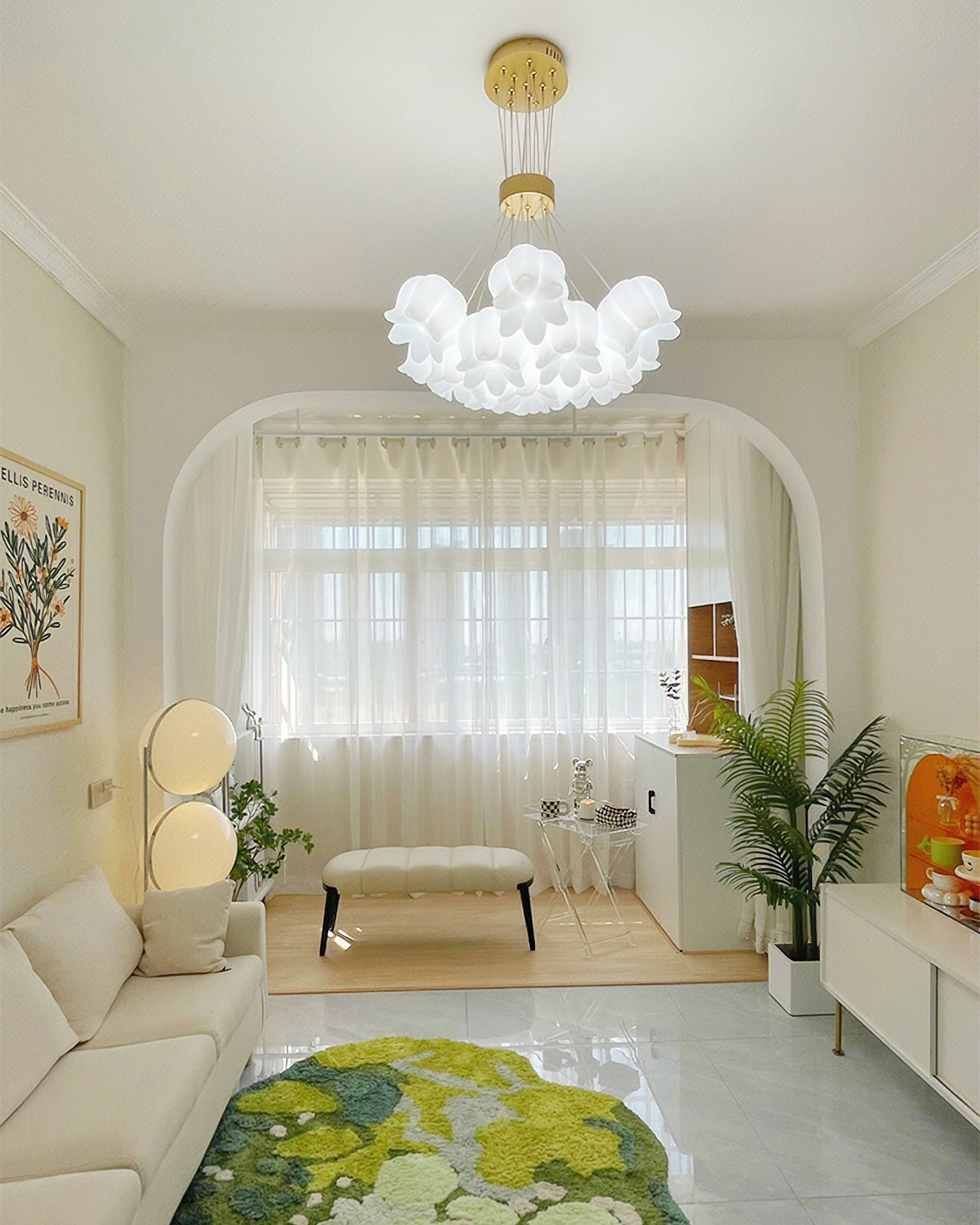 Lily Of The Valley Chandelier - Lumpaz