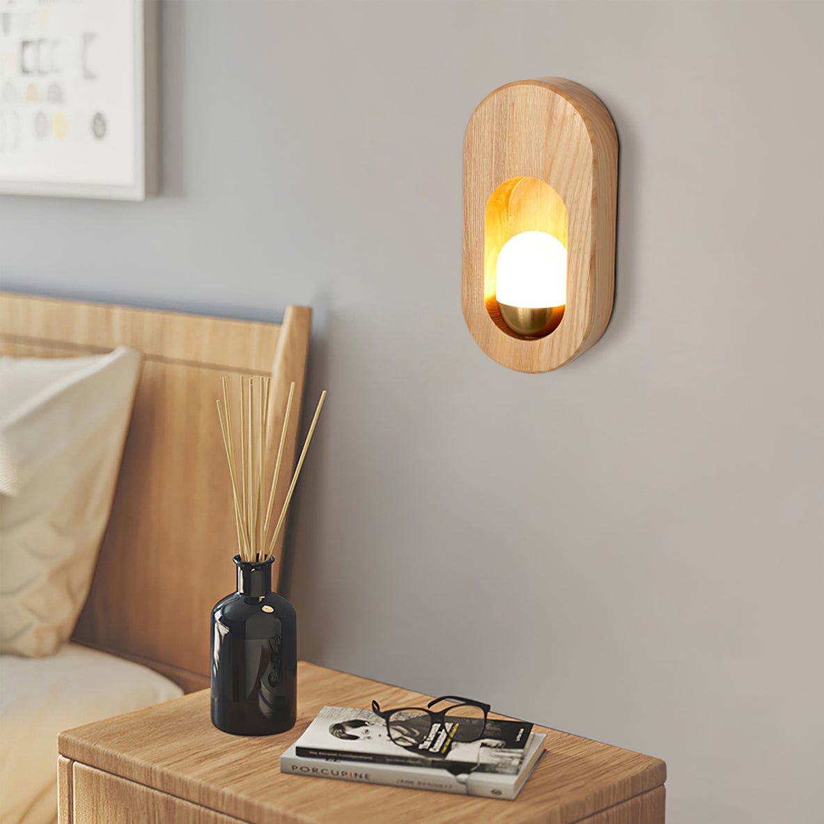 Egg Chaymae Wall Lamp - Lumpaz
