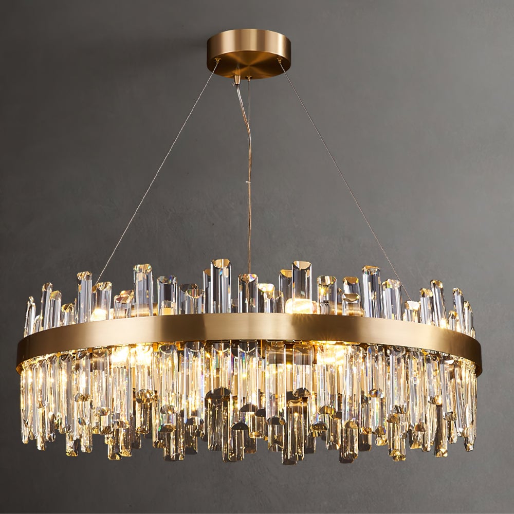 Crystal Statement Chandelier - Lumpaz