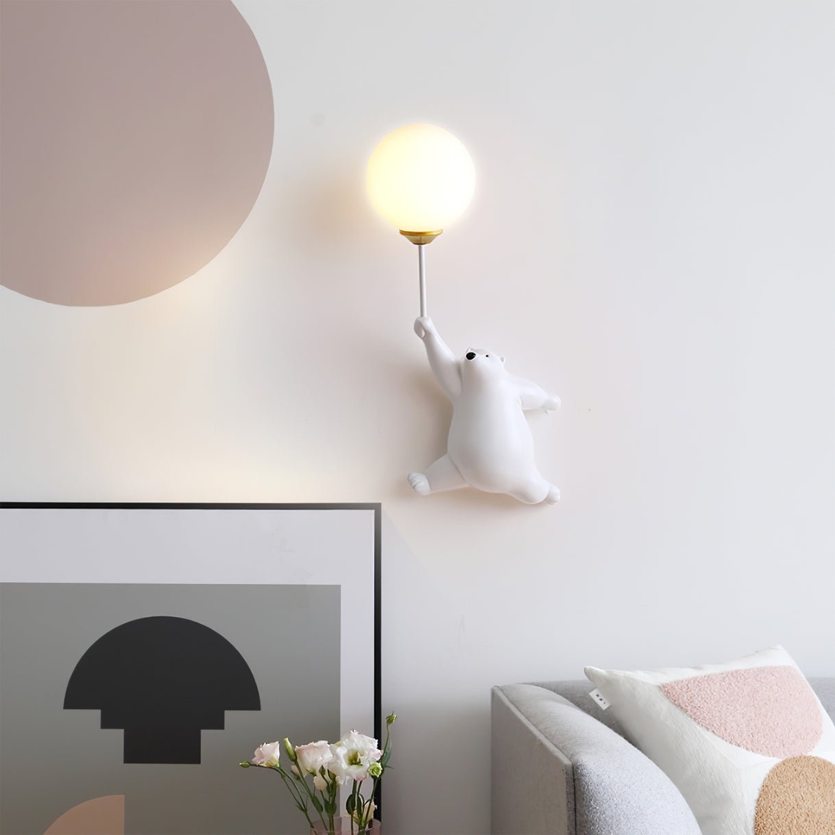 Bear Balloon Wall Lamp - Lumpaz