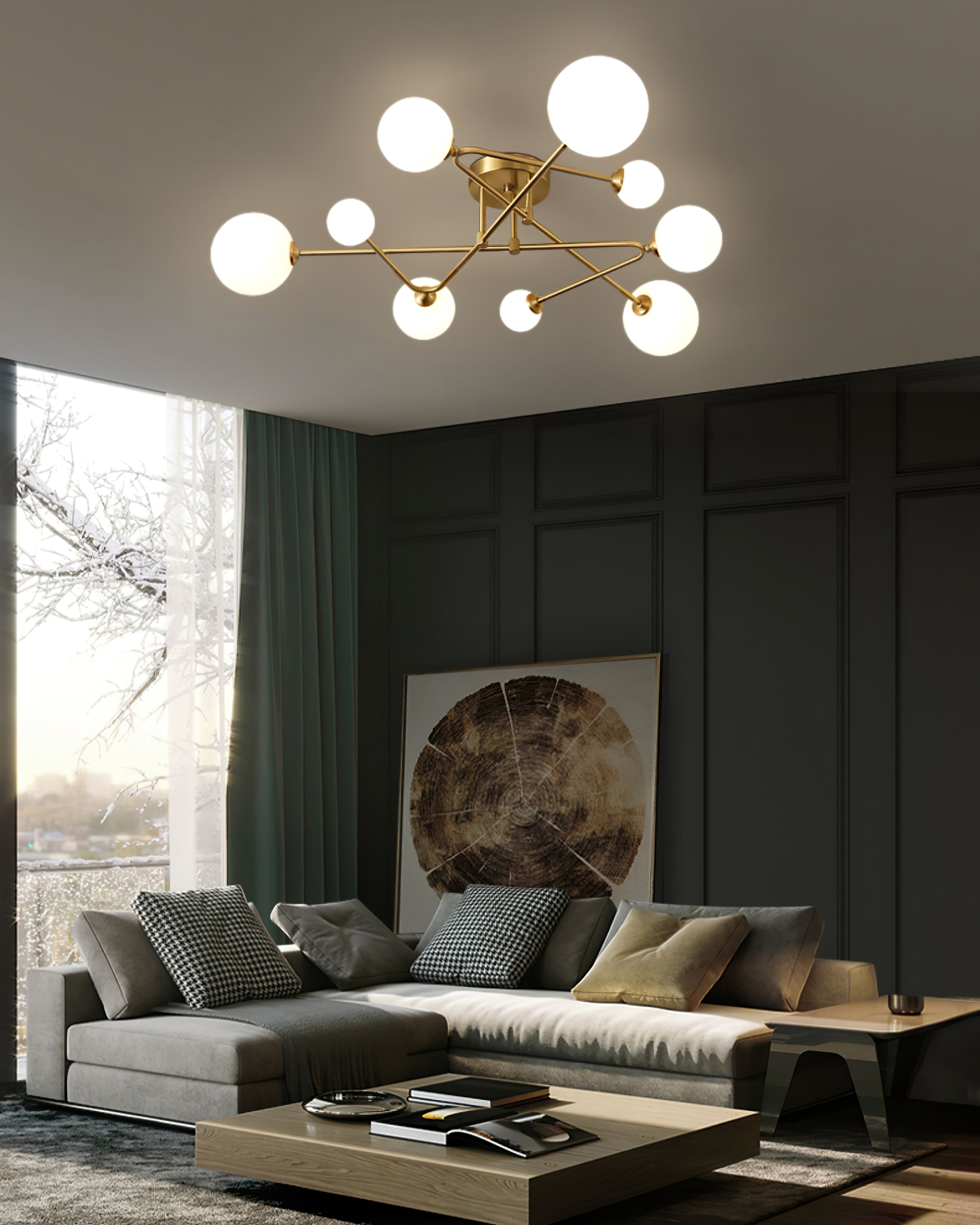 Sputnik Ceiling Lamp - Lumpaz