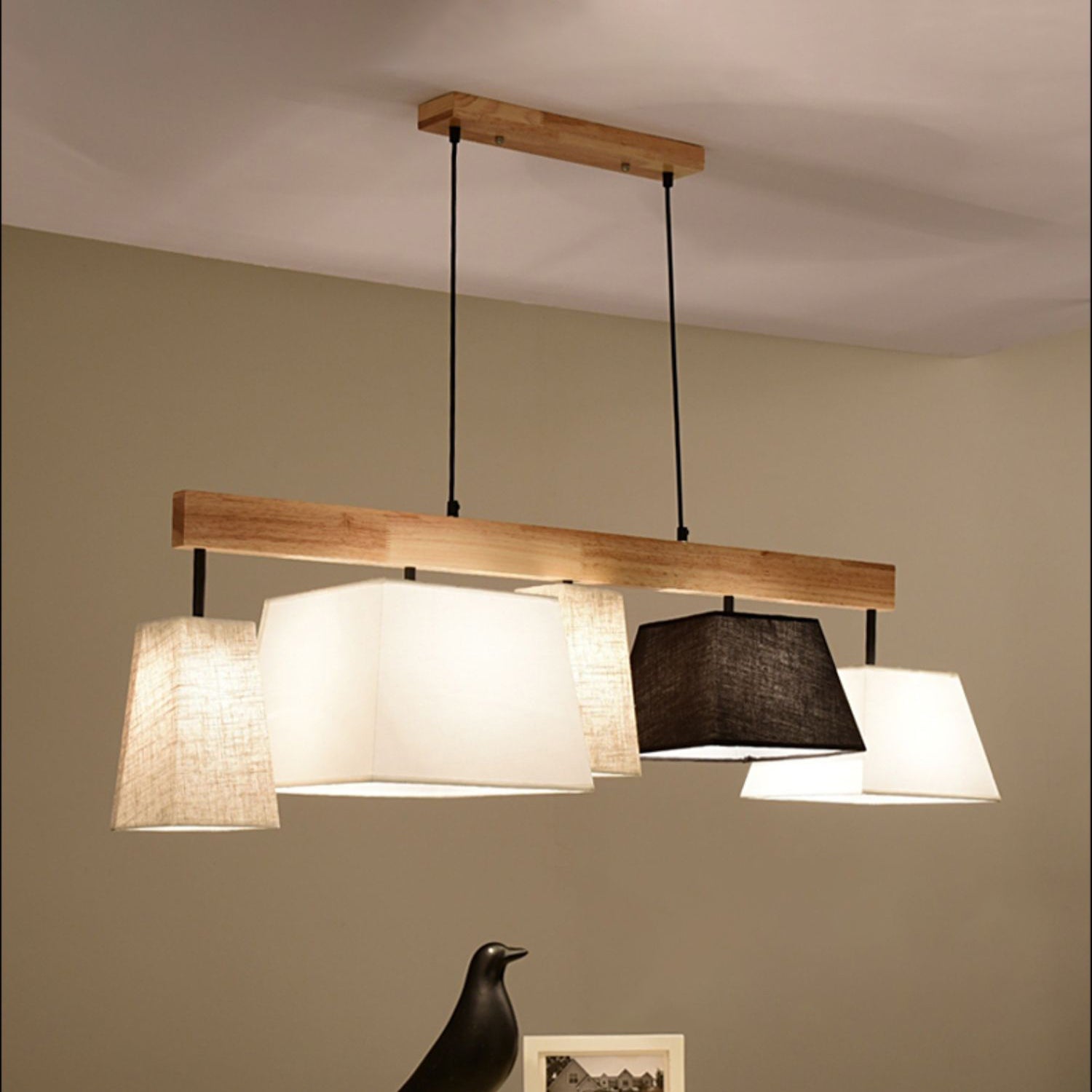Lindby Wooden Chandelier - Lumpaz