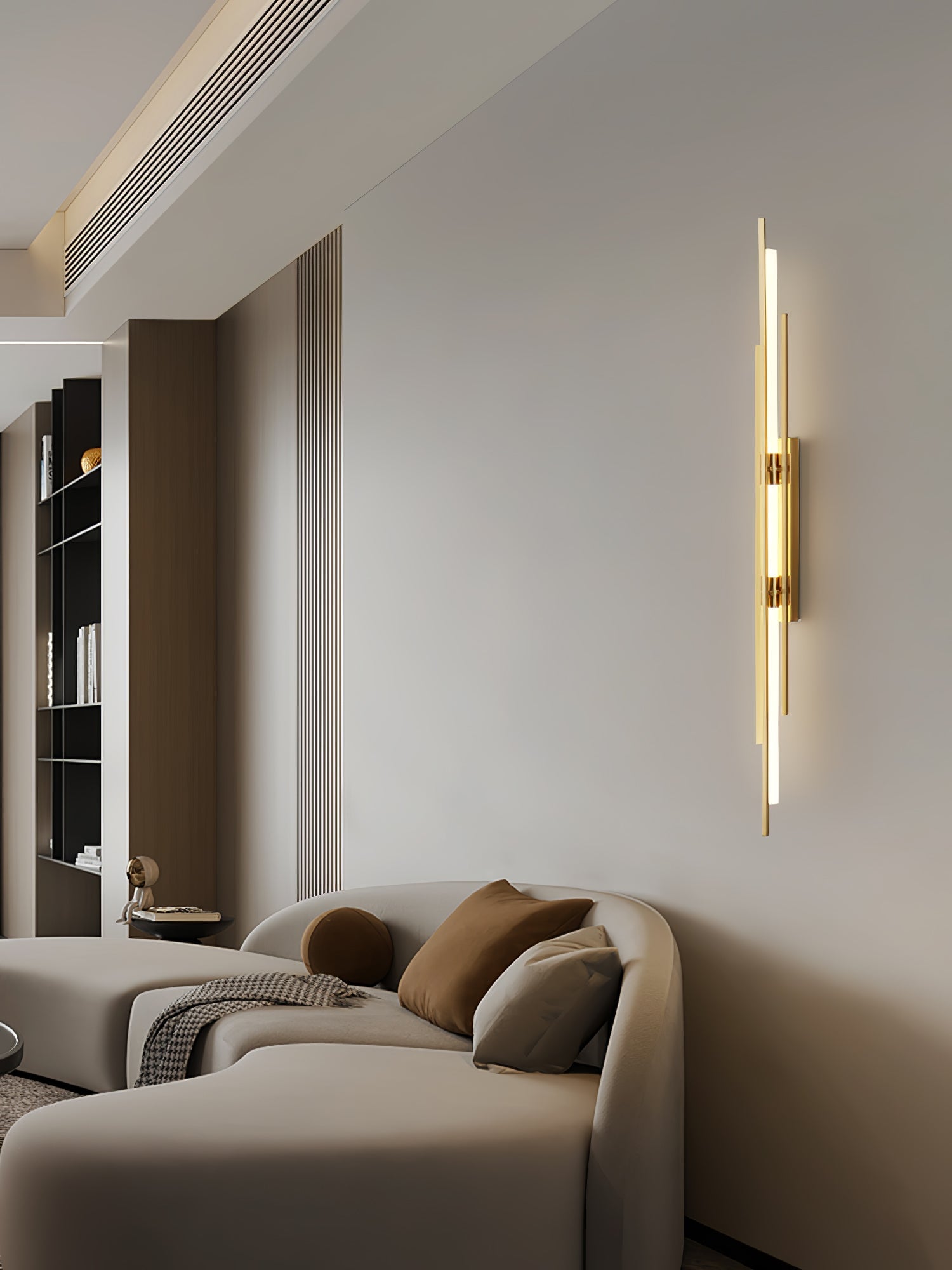 Brass Line Wall Lamp - Lumpaz