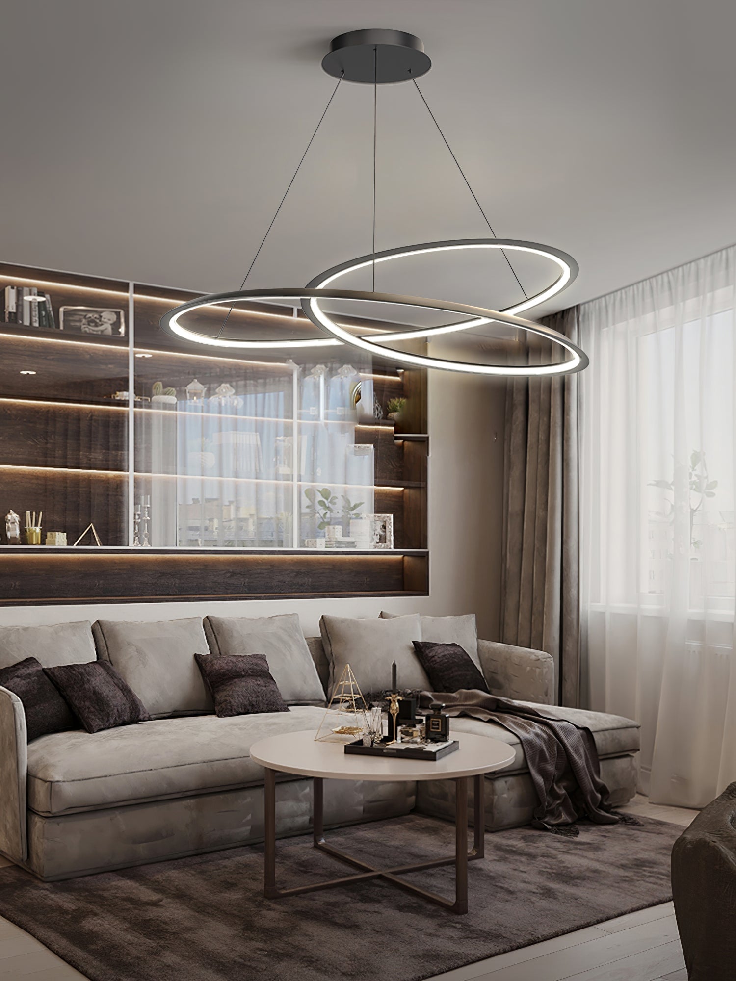 Curves LED Pendant Lamp - Lumpaz