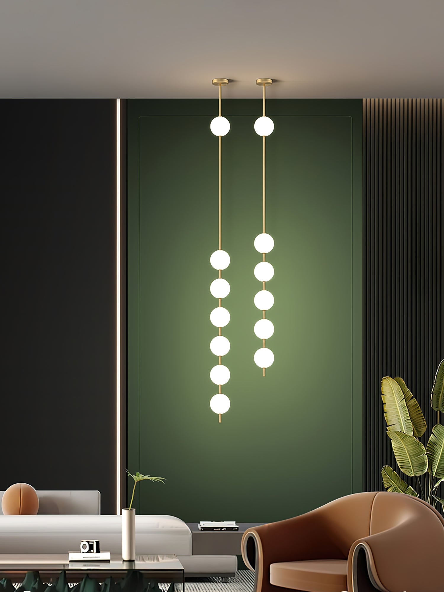 Vertical Balls Pendant Lamp - Lumpaz