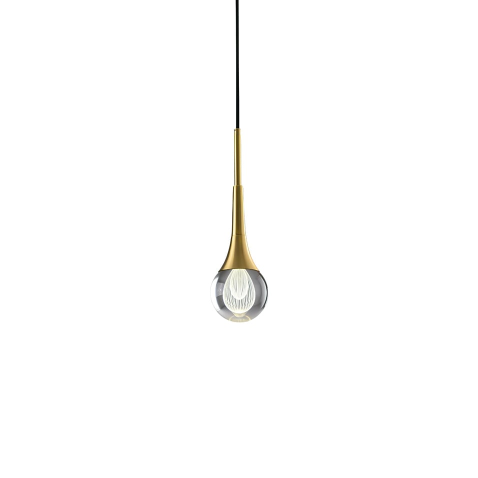 Teardrop Crystal Pendant Light - Lumpaz