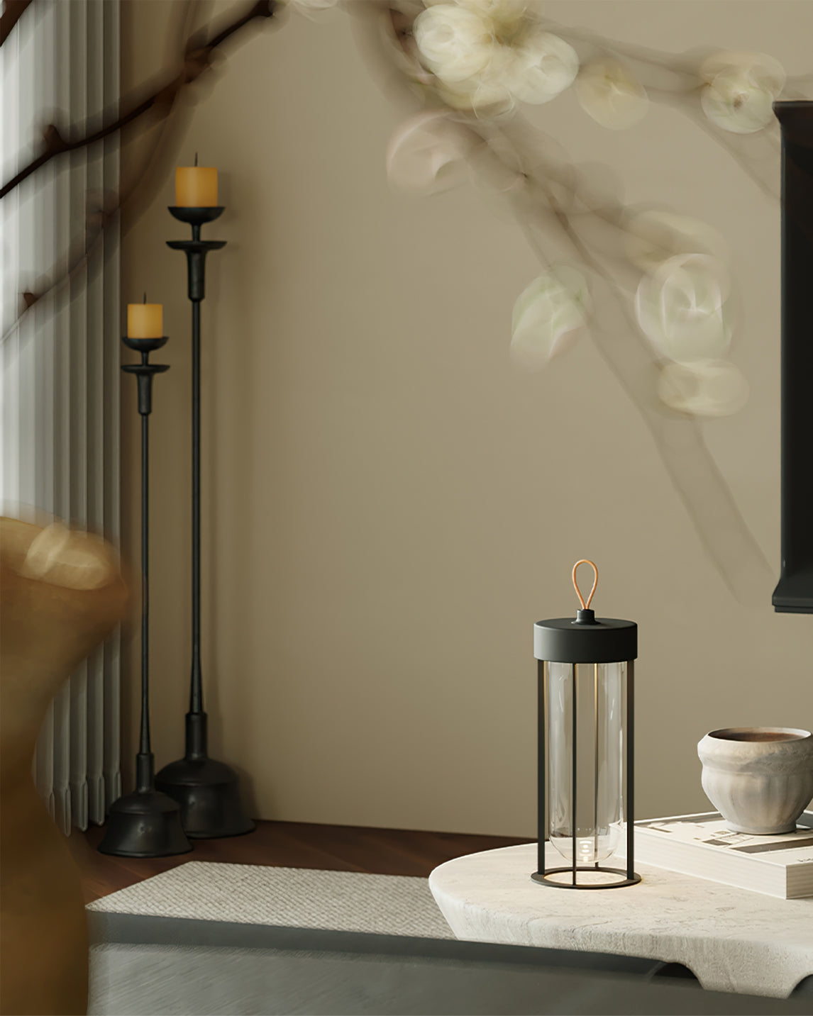 Vitro Built-in Battery Table Lamp - Lumpaz