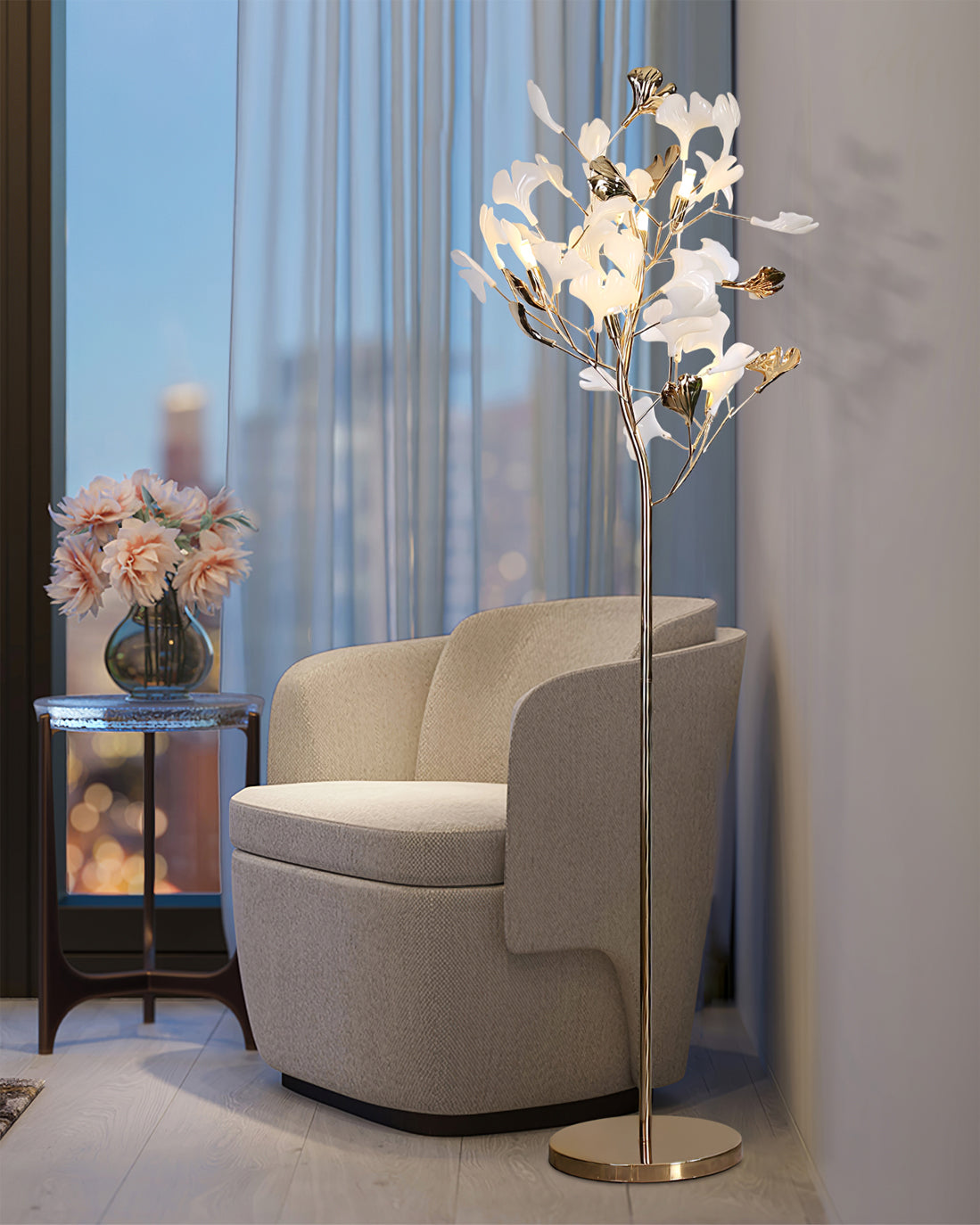 Gingko Floor Lamp - Lumpaz