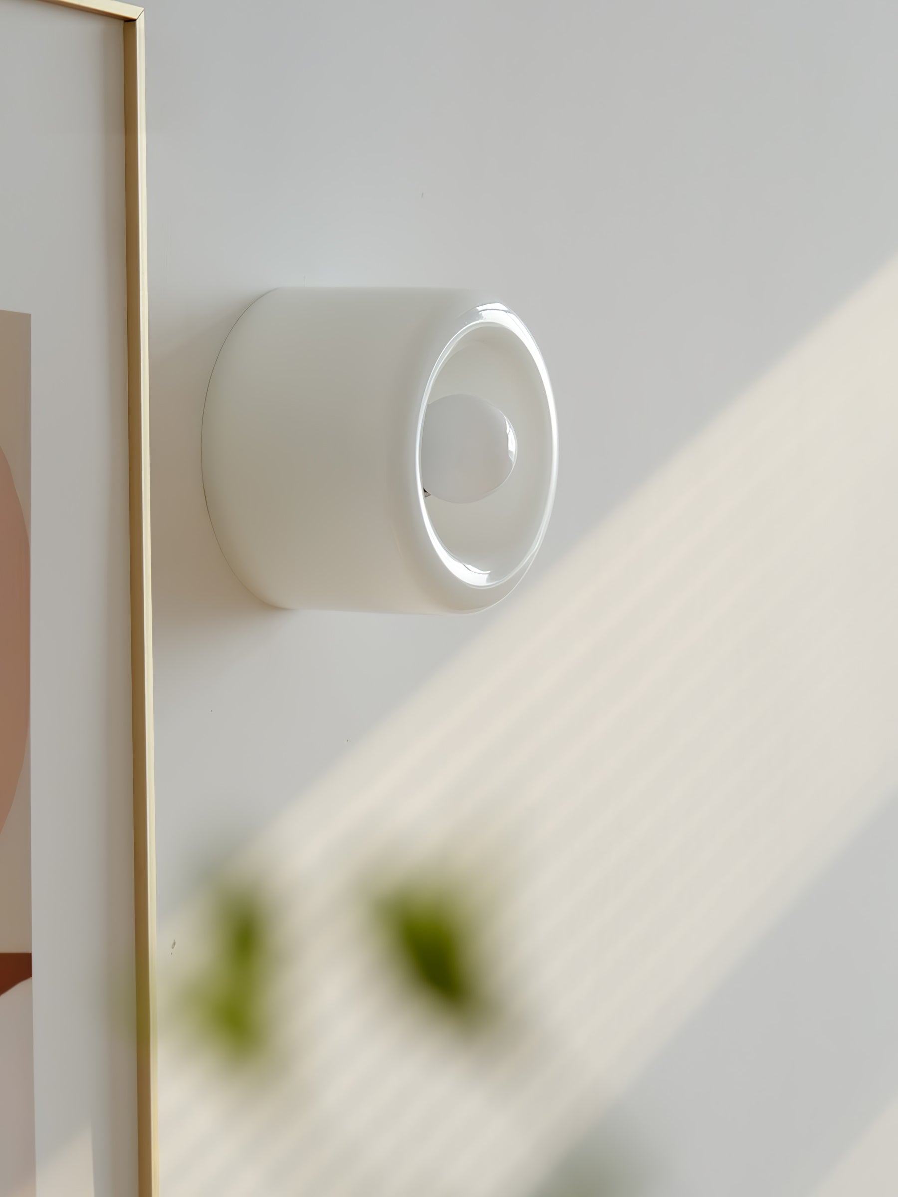 Round Glass Wall Lamp - Lumpaz