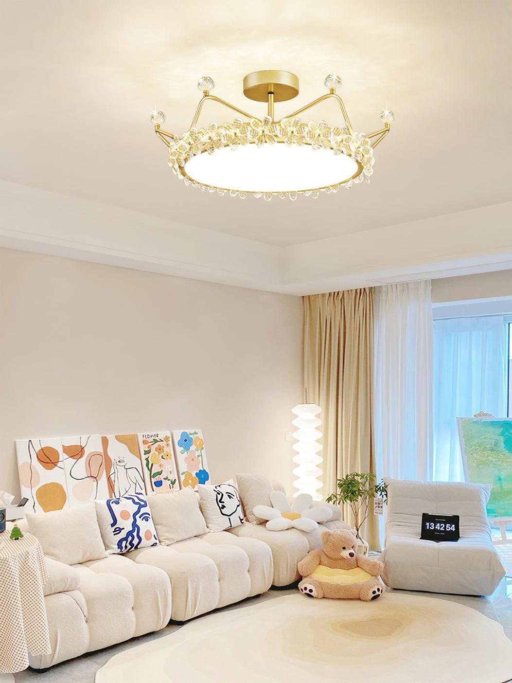 Petal Crown Ceiling Lamp - Lumpaz