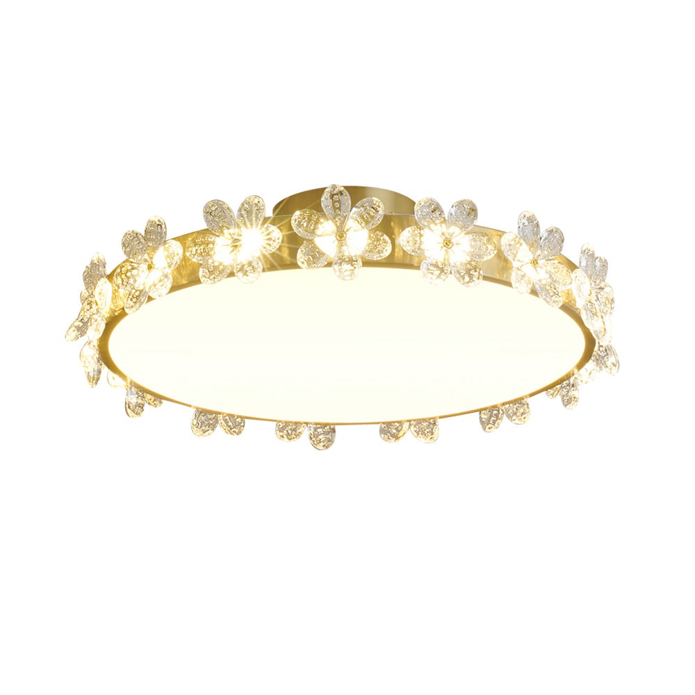Petal Crystal Ceiling Lamp - Lumpaz