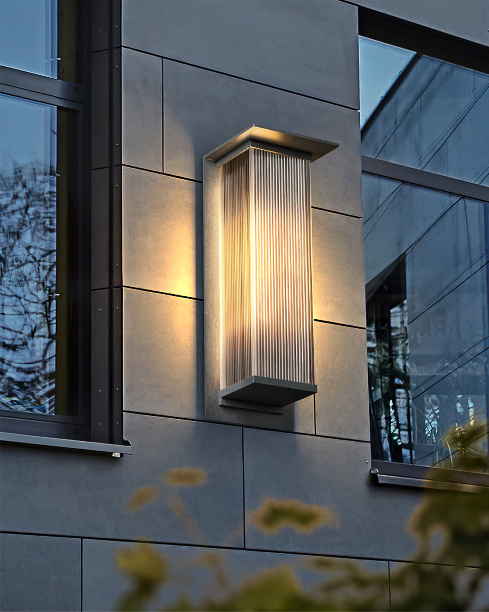 Oleron Box Outdoor Wall Lamp - Lumpaz